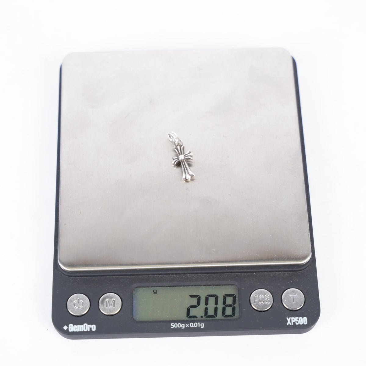 CHROME HEARTS PLAIN SILVER BABY FAT