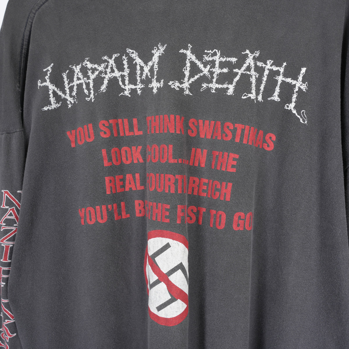 VINTAGE NAPALM DEATH LONG SLEEVE