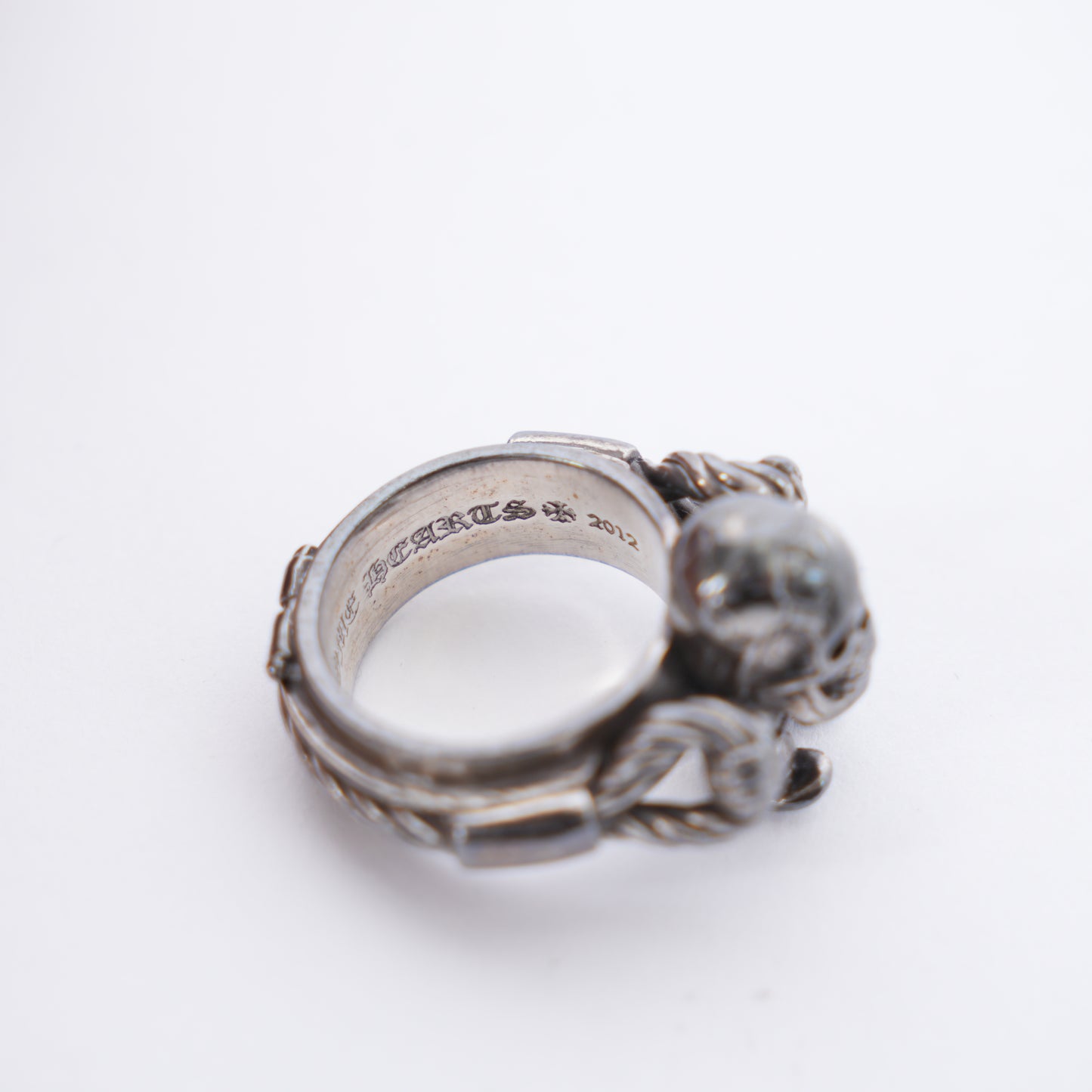 CHROME HEARTS FOTI TEERTER HARRIS SKULL RING