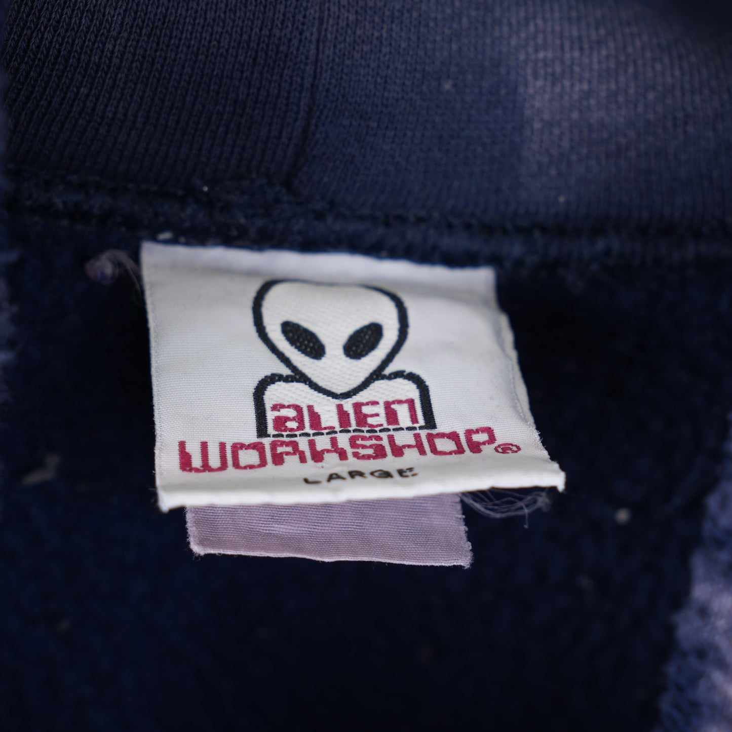 THRASHED ALIEN WORKSHOP HOODIE