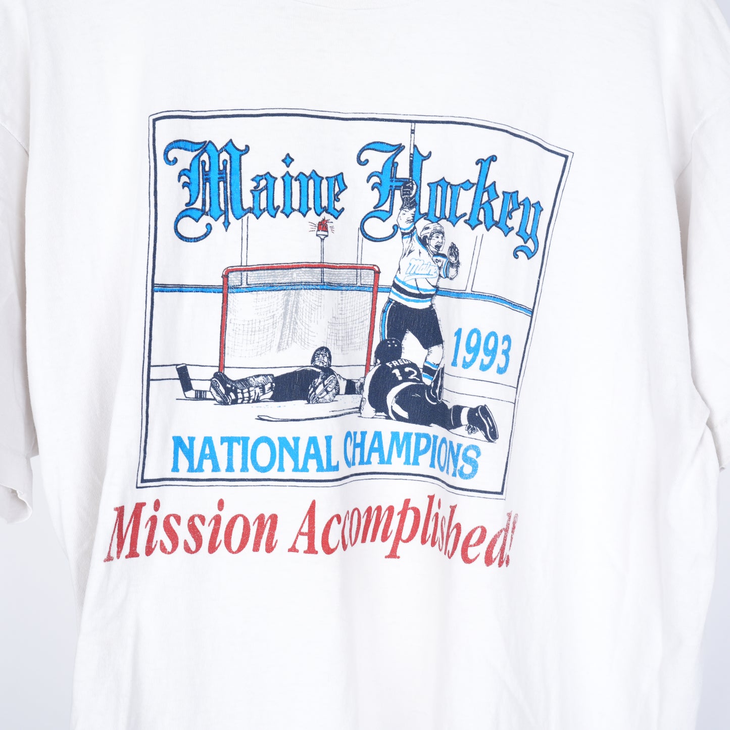 VINTAGE MAINE HOCKEY CHAMPS T-SHIRT