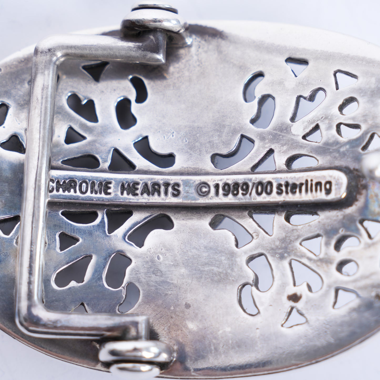 CHROME HEARTS OVAL BUCKLE
