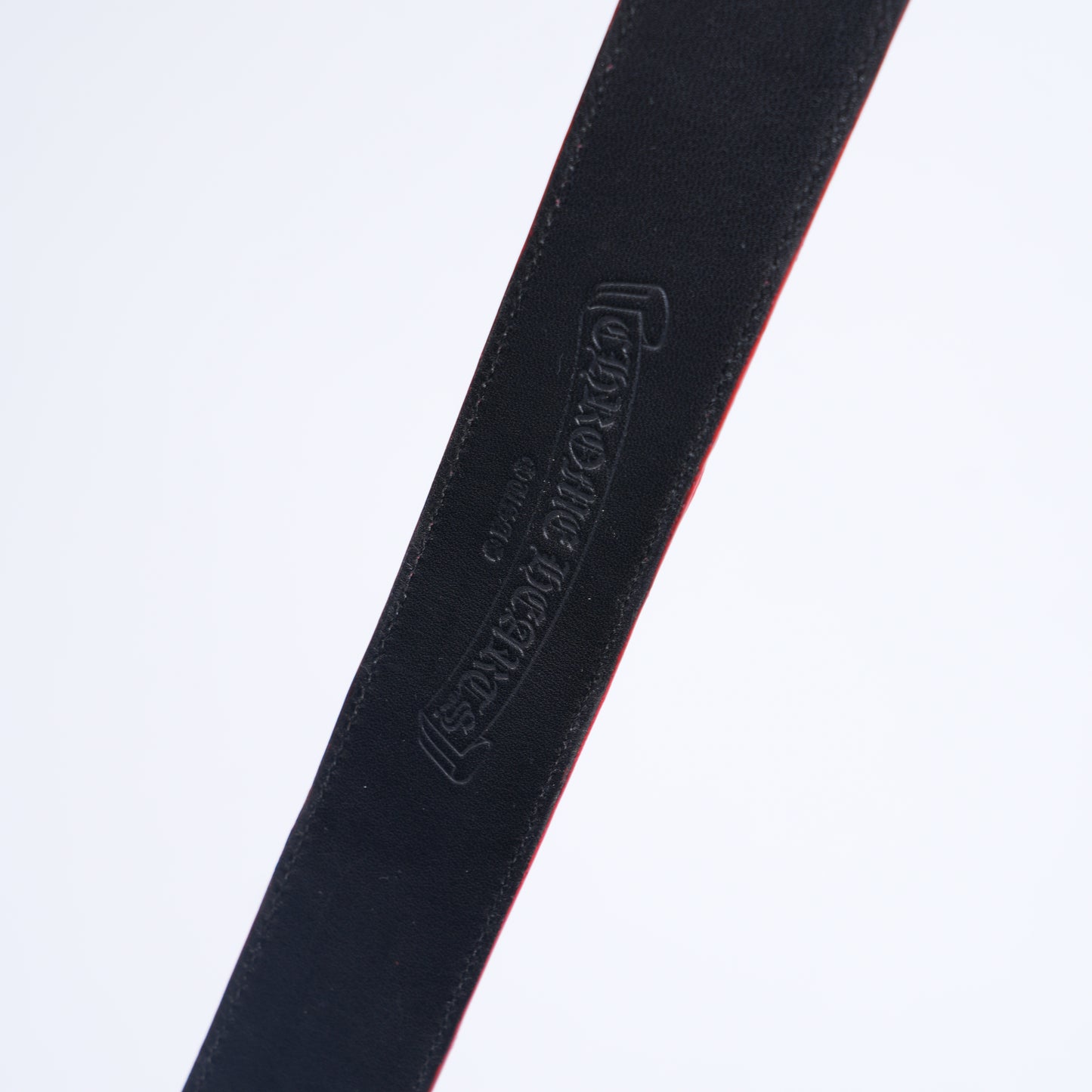 CHROME HEARTS RED GUNSLINGER BELT