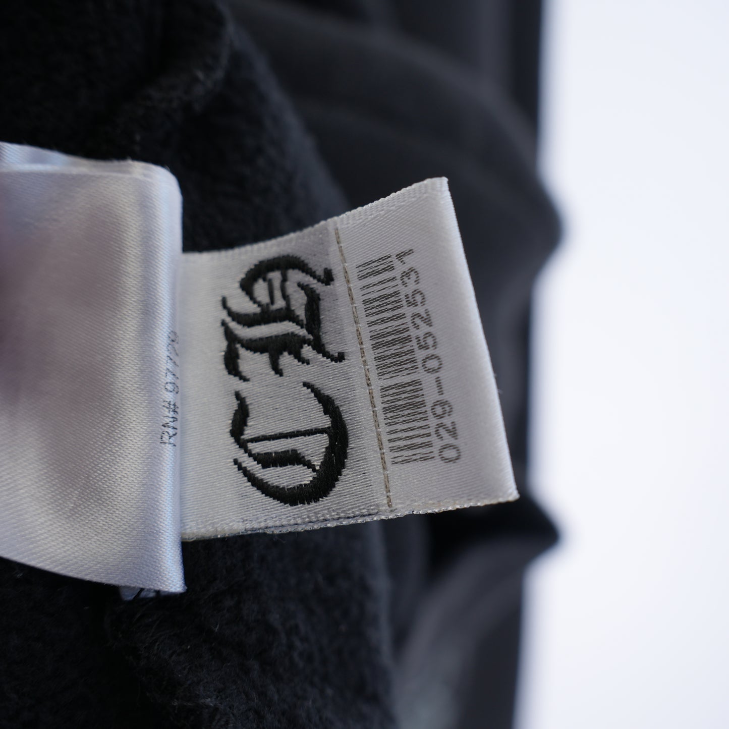 CHROME HEARTS FNF GREY LOGO FLEUR SLEEVE HOODIE