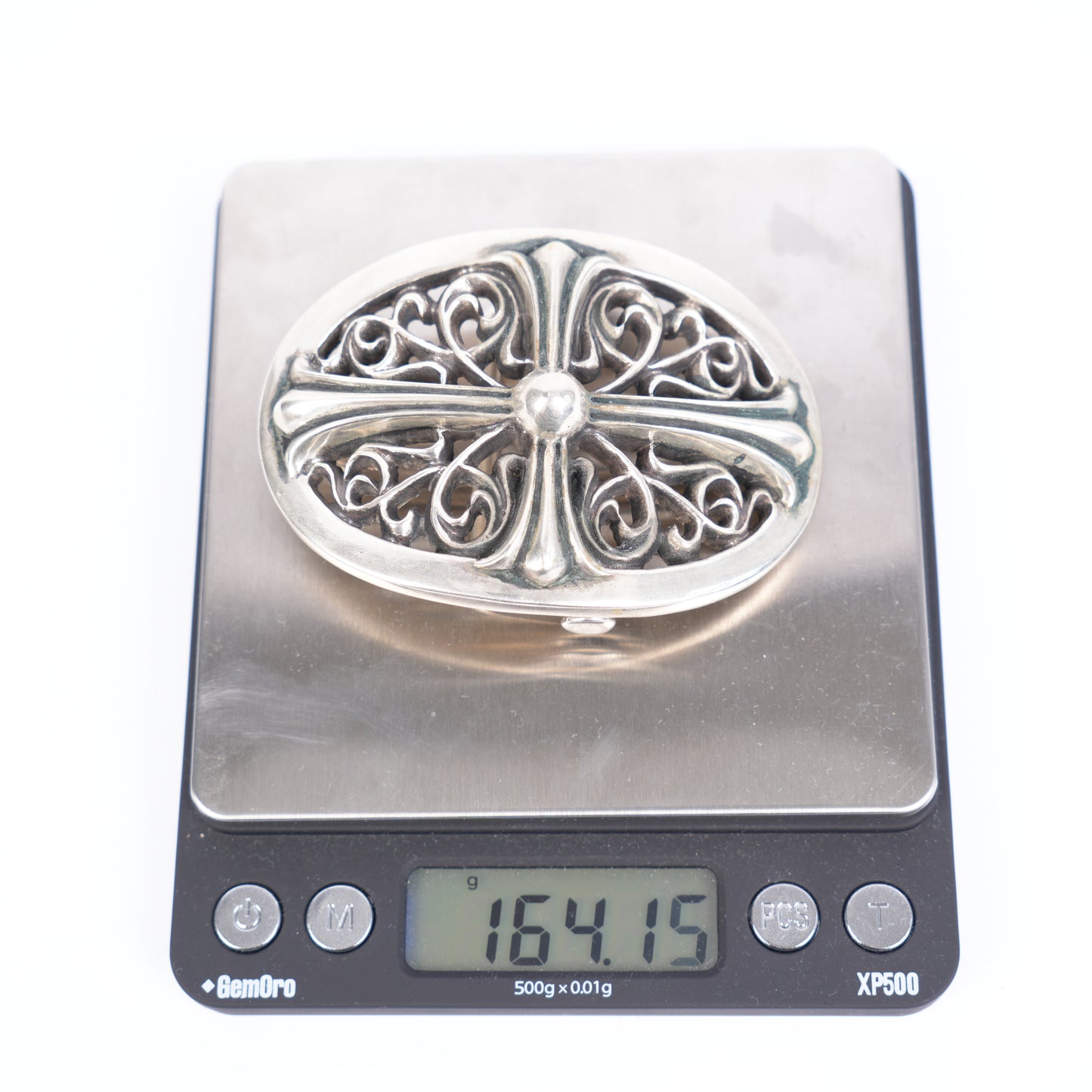 CHROME HEARTS CROSS OVAL BUCKLE BRAND NEW