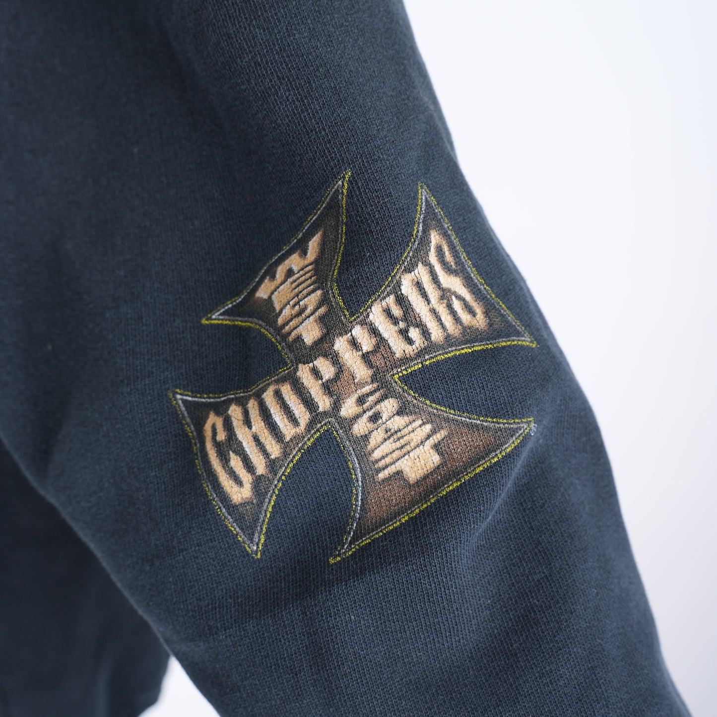 WCC BLACK THRASHED HOODIE