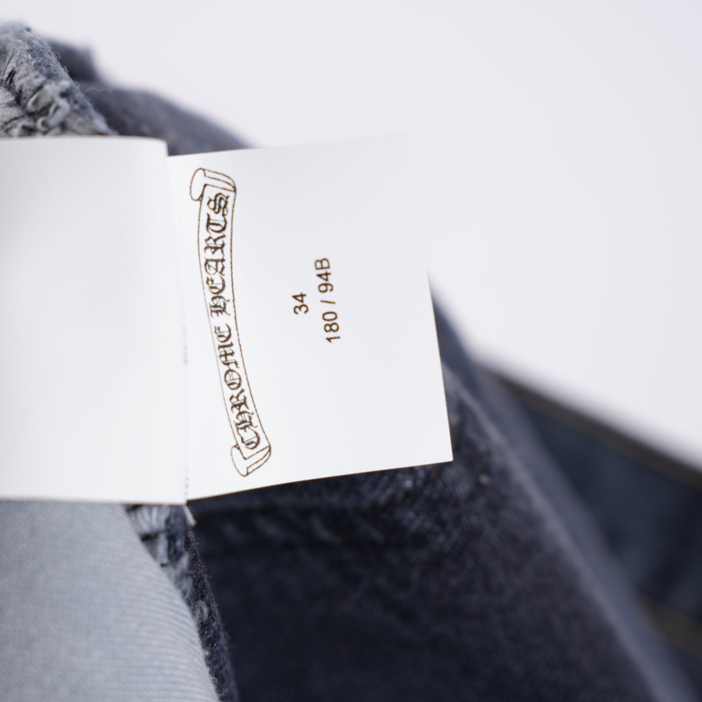 CHROME HEARTS PINK STAR PATCH LEVI'S ORANGE TAB DENIM