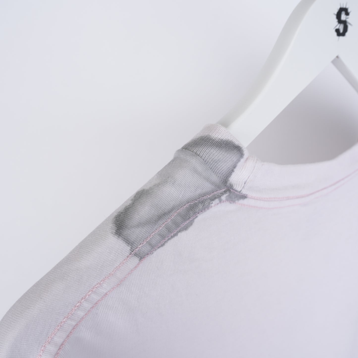 VINTAGE BOXY BLANK WHITE POCKET TEE