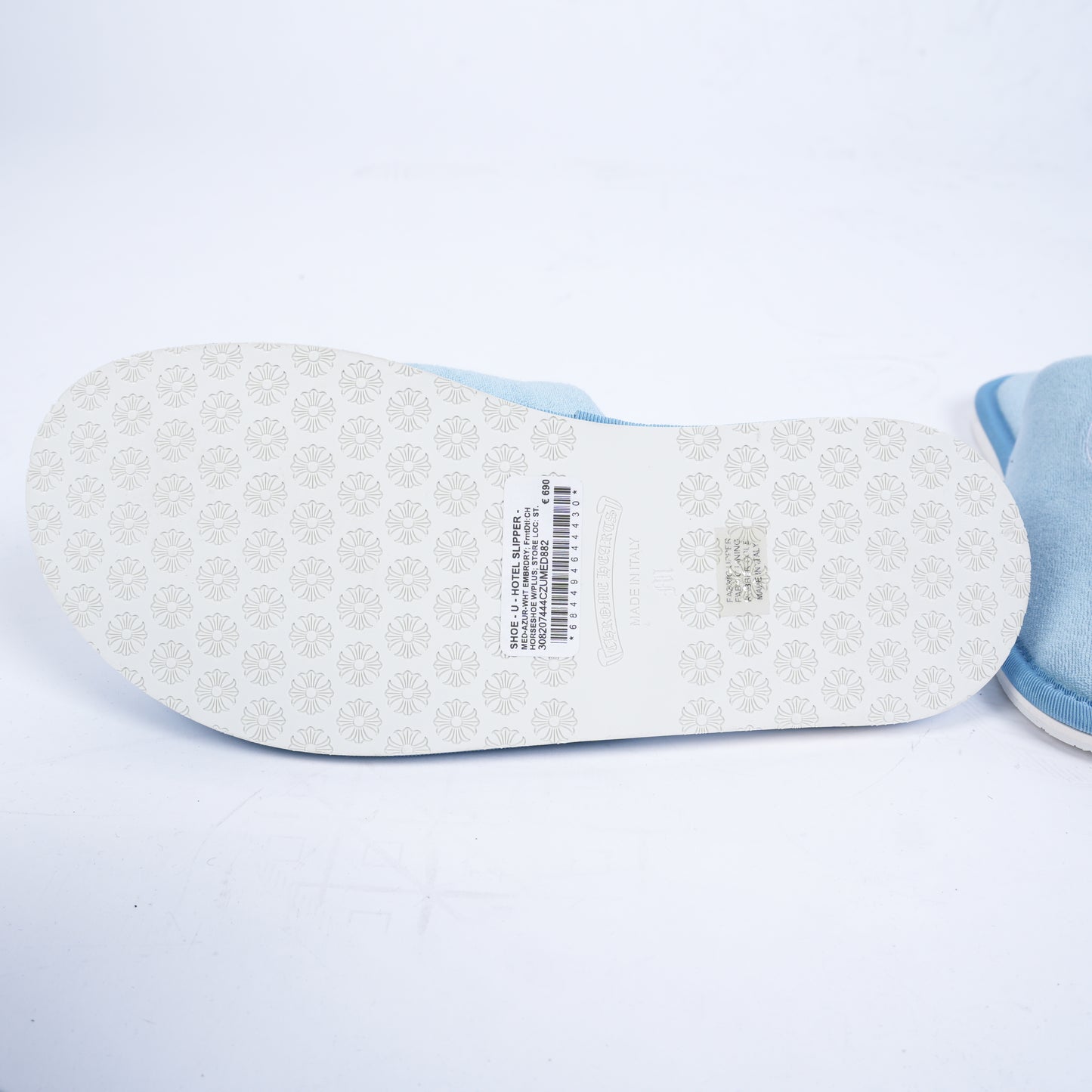 ST. BARTH BLUE HOTEL SLIPPERS