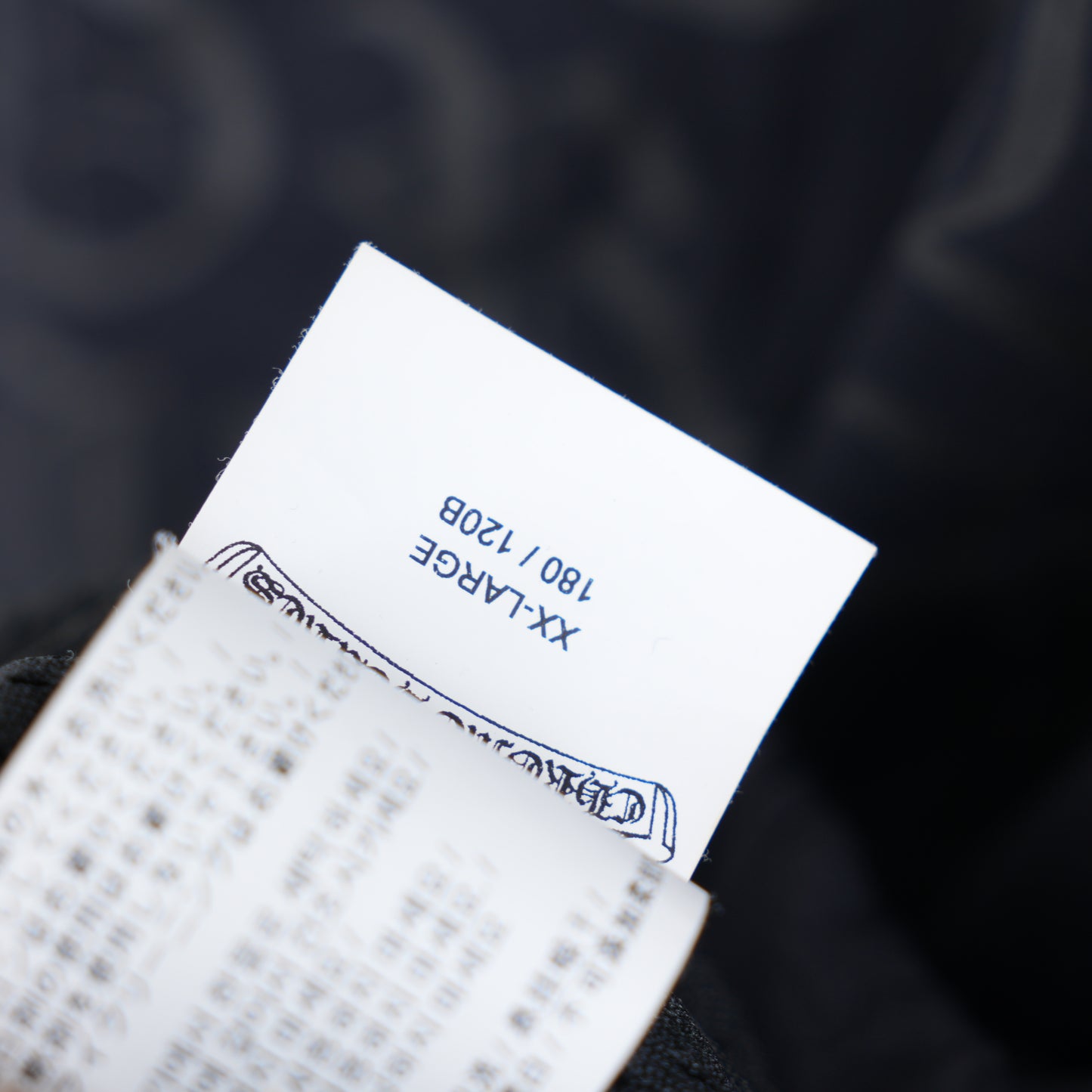 CHROME HEARTS NYLON EYECHART MONOGRAM WINDBREAKER JACKET