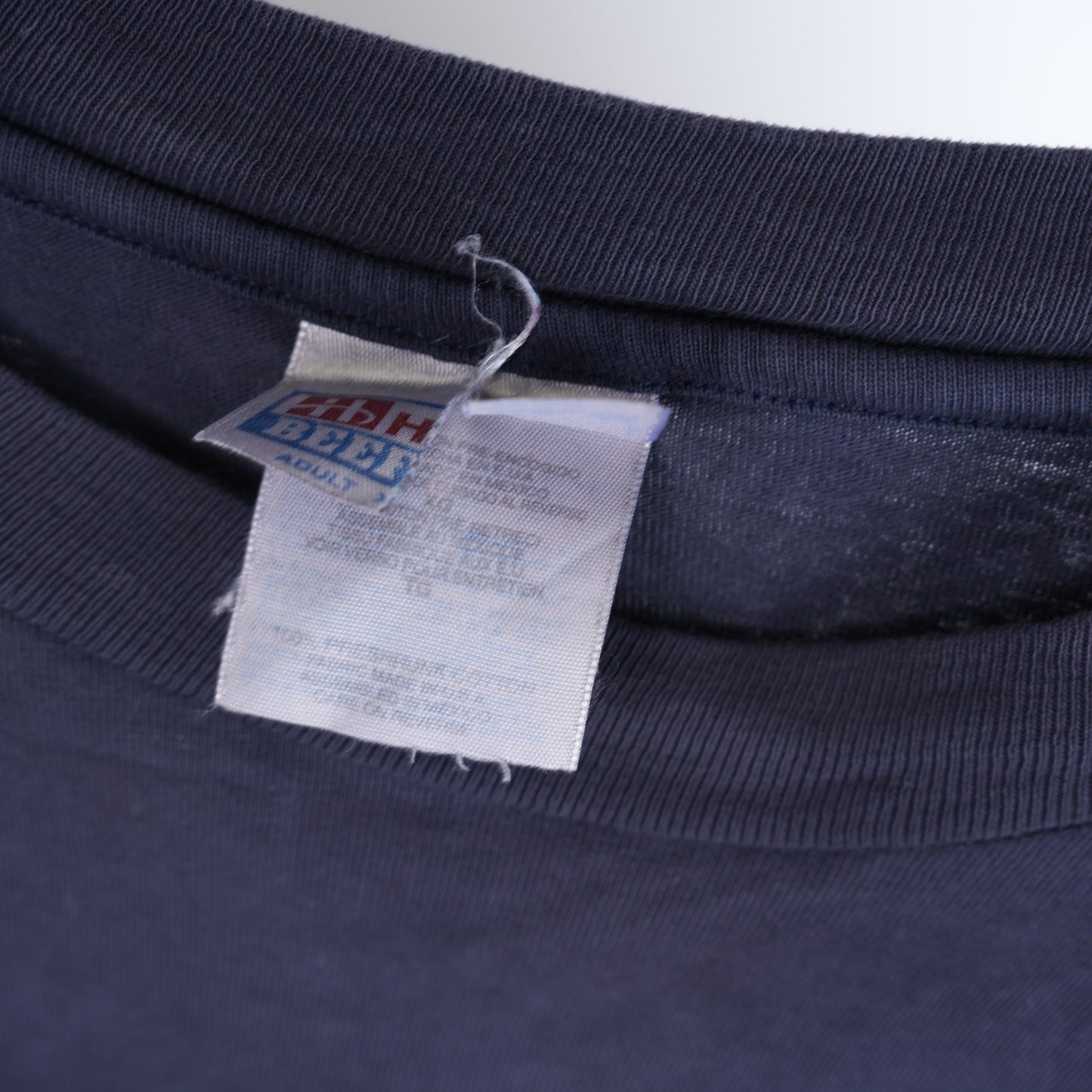 VINTAGE BOXY BLANK NAVY POCKET TEE