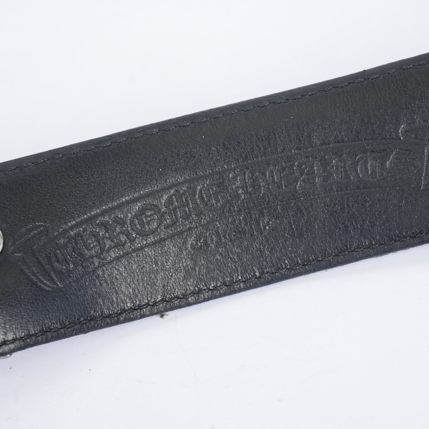 CHROME HEARTS CROSS STUDDED BELT STRAP