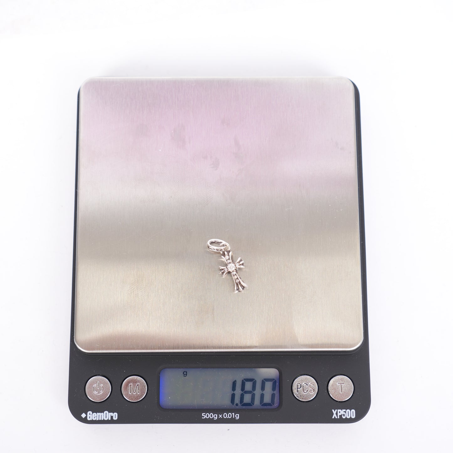 CHROME HEARTS DIAMOND BABY FAT PENDANT