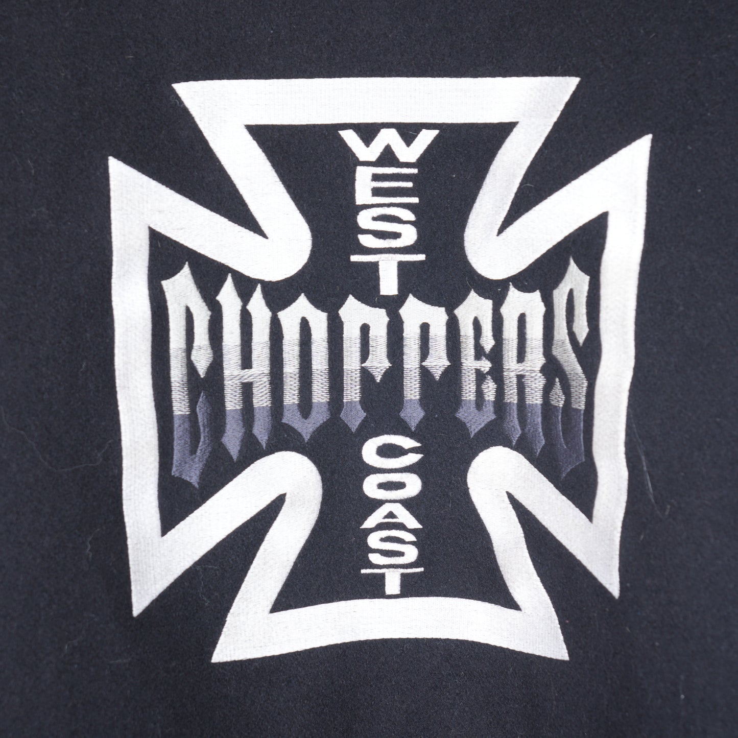 BLACK WCC WEST COAST CHOPPERS BOMBER JACKET