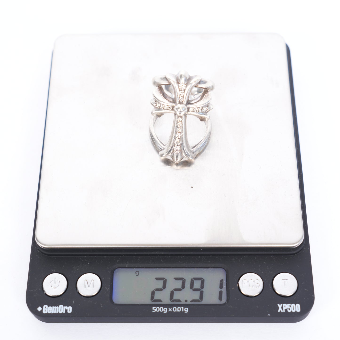 CHROME HEARTS DIAMOND INFINITY RING