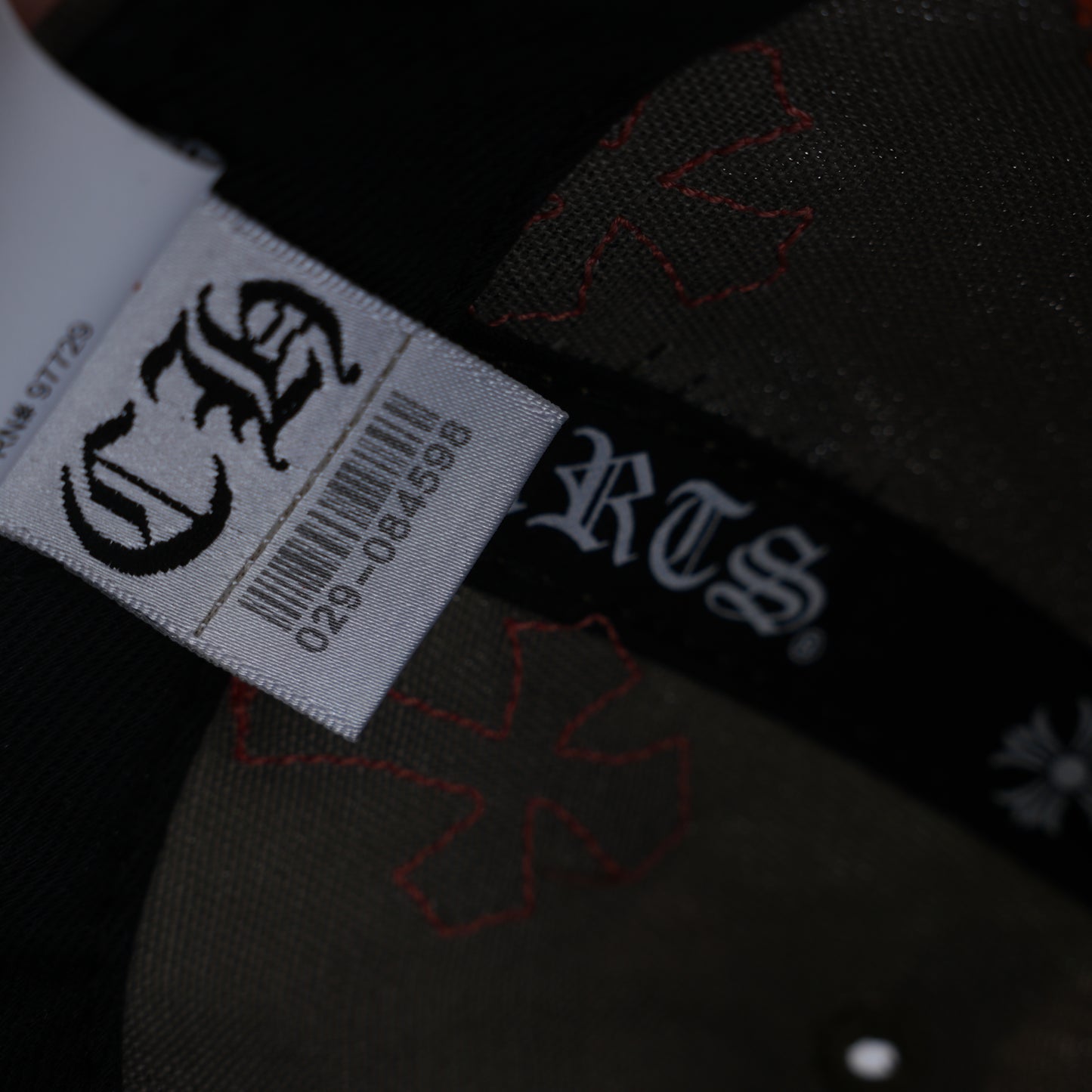 CHROME HEARTS CAMO PATCH HAT