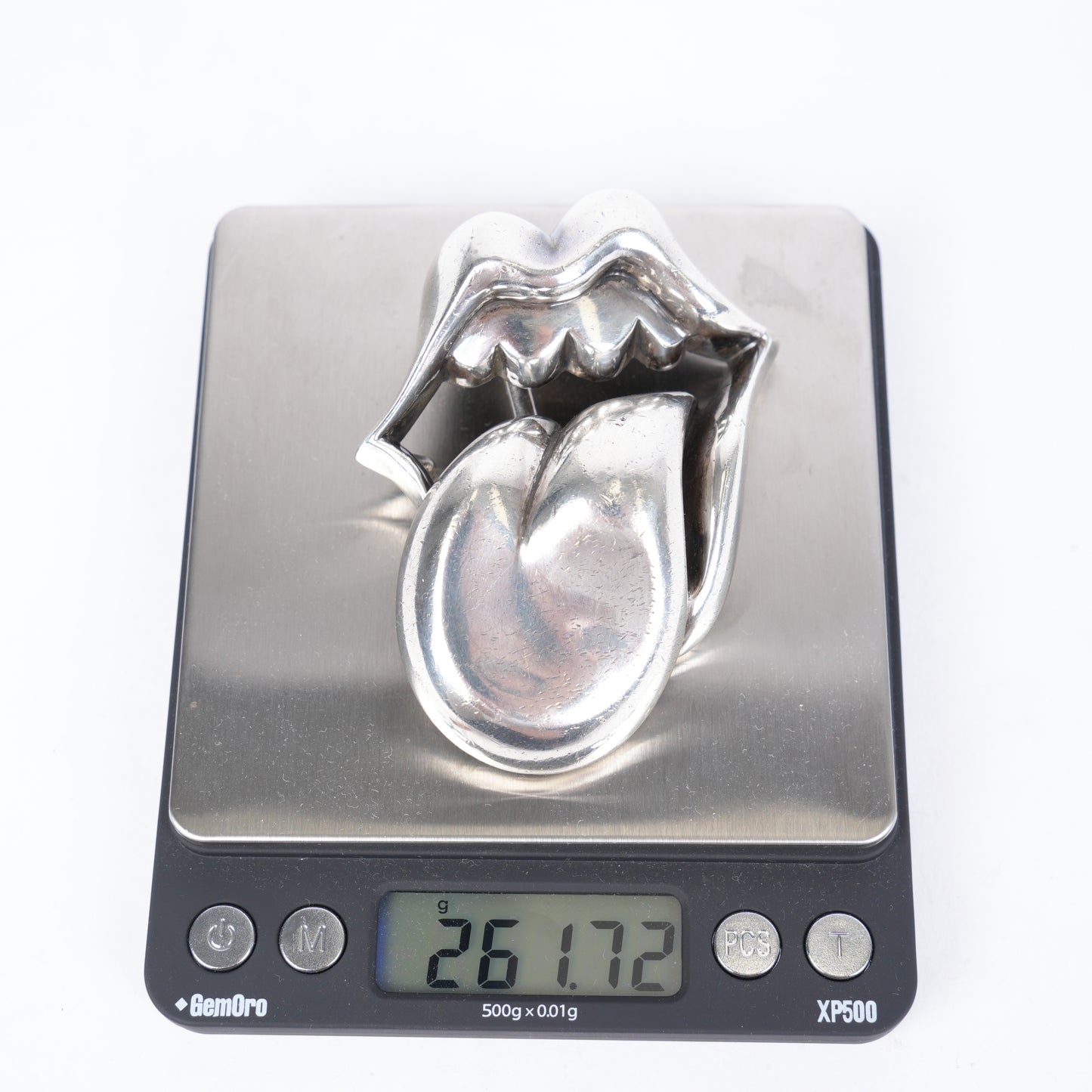 CHROME HEARTS ROLLING STONES BELT BUCKLE
