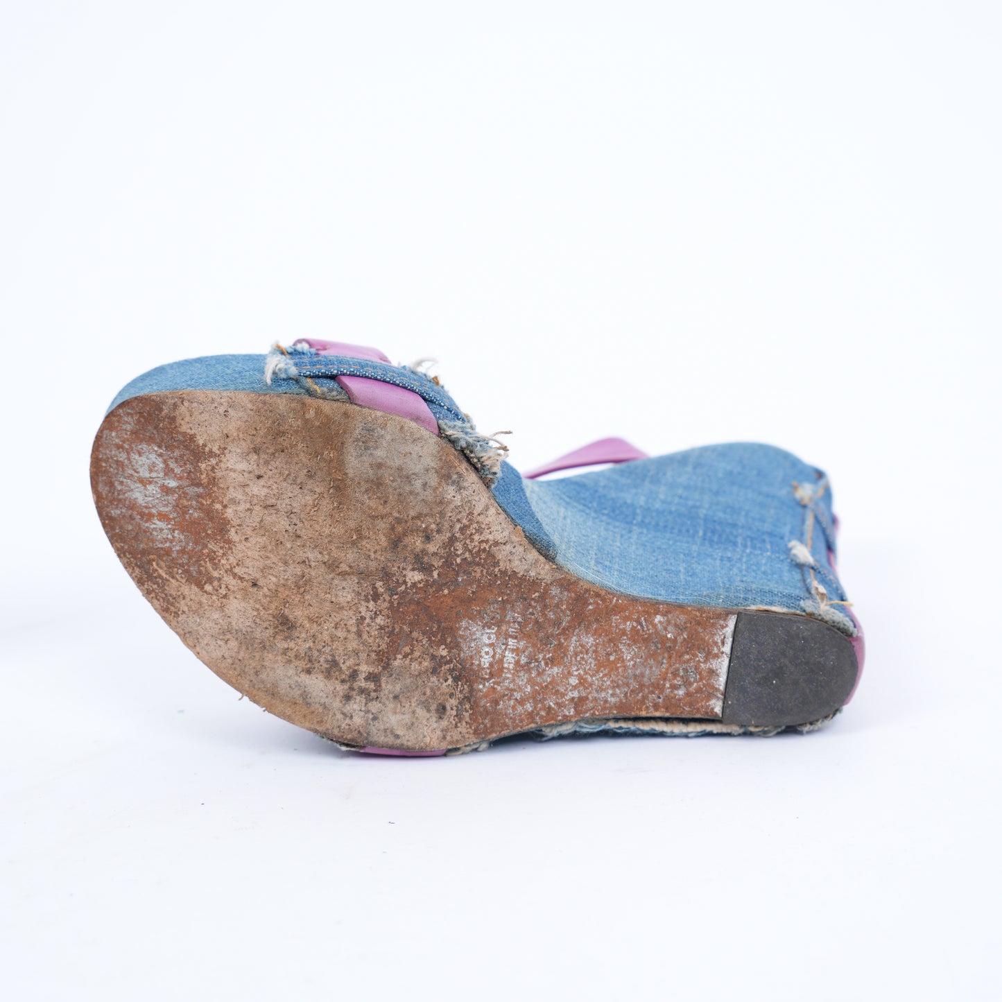 DOLCE & GABBANA WEDGE SANDALS