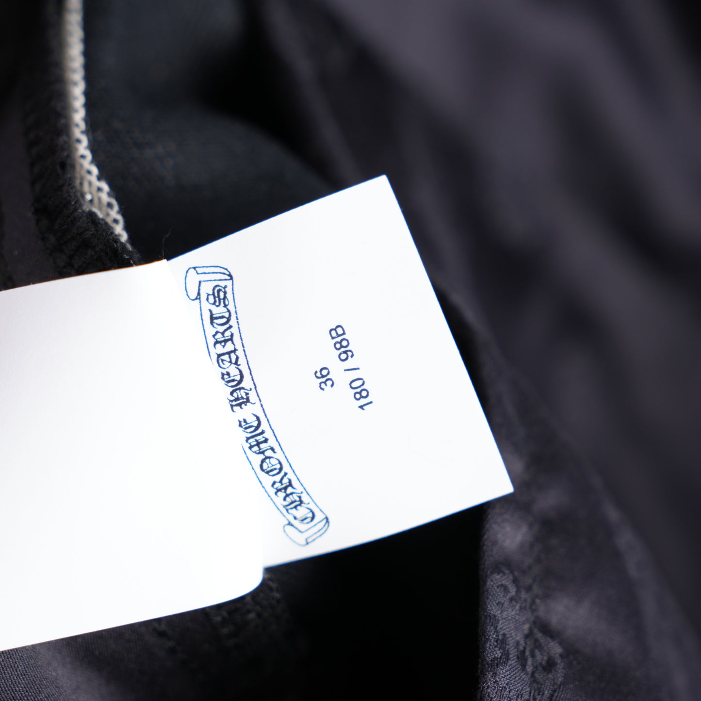 CHROME HEARTS STREETSWEEPERS DENIM PANTS