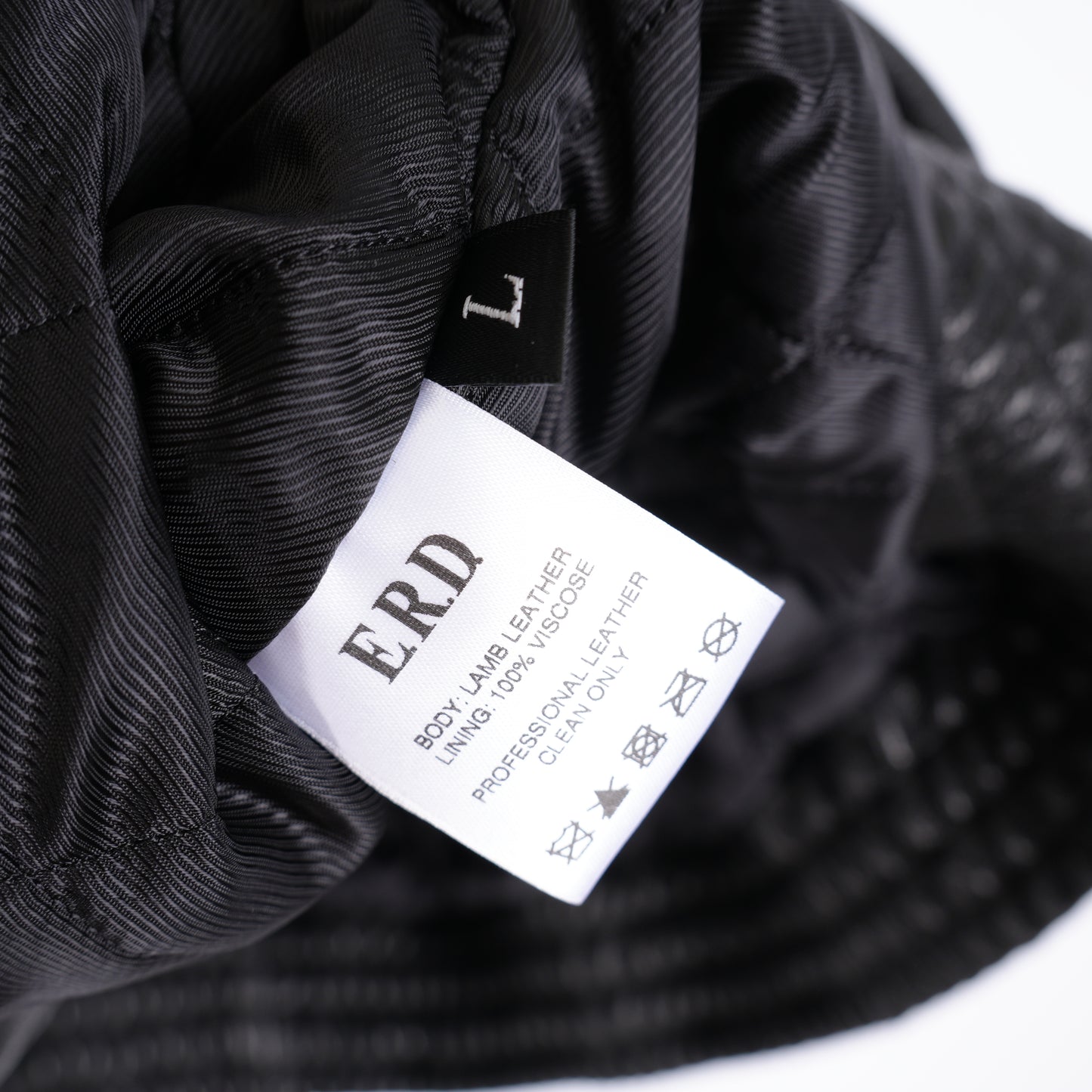 ERD Leather Library Jacket