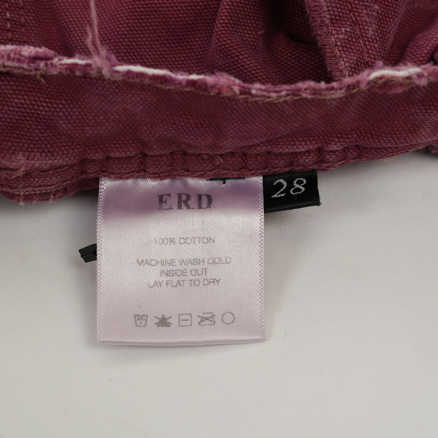 ERD 1 OF 4 BURGUNDY CARPENTER SHORTS