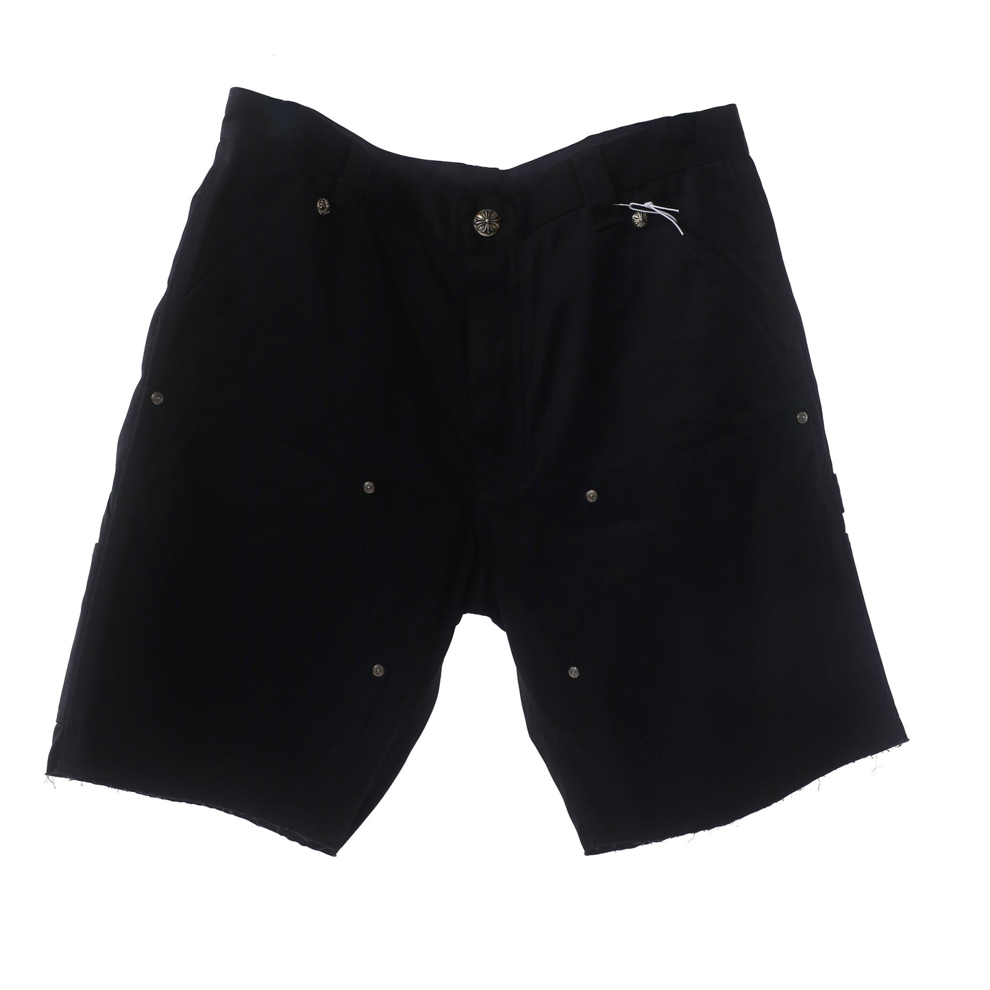 CHROME HEARTS BLACK CARPENTER SHORTS 36