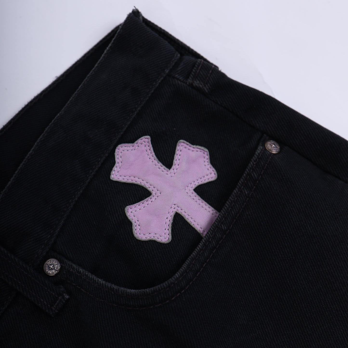 CHROME HEARTS PURPLE PATCH LEVI FRIENDS AND FAMILY 1 OF 1