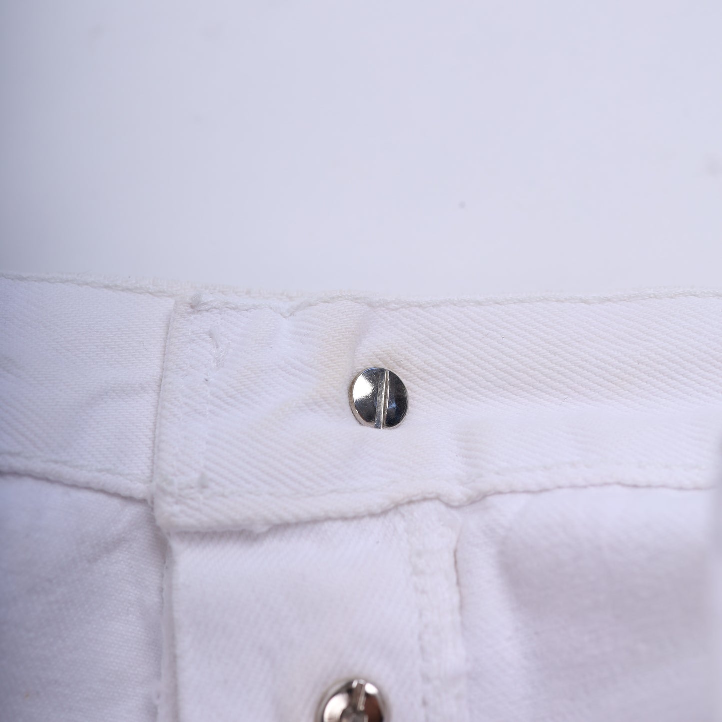 CHROME HEARTS WHITE/PINK PATCH LEVI RHODIUM PLATED