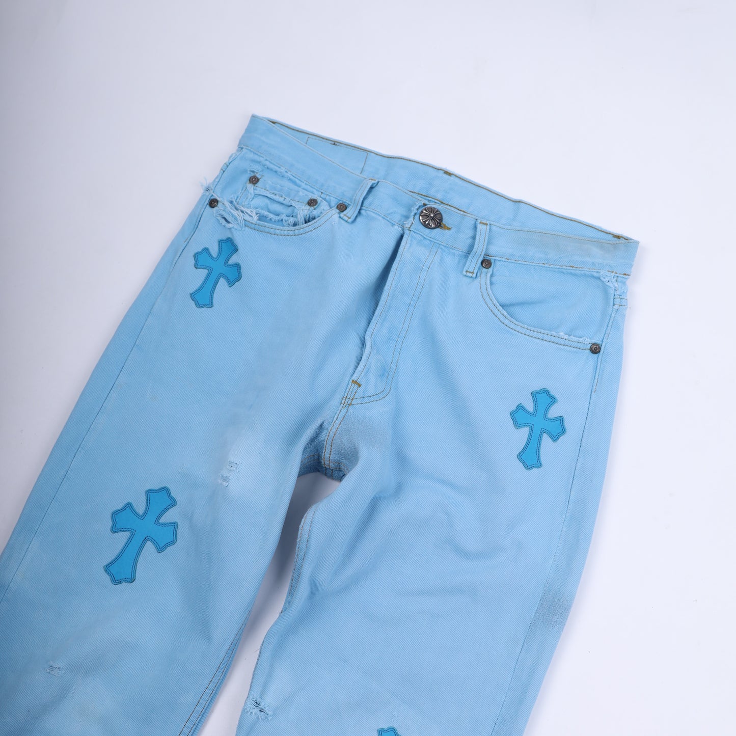 CHROME HEARTS CLB BLUE LEVI'S