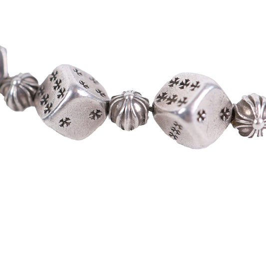 CHROME HEARTS DICE BRACELET 12 LINK
