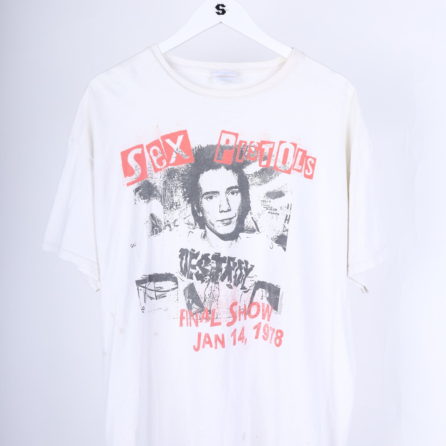 VINTAGE SEX PISTOLS FINAL SHOW T-SHIRT