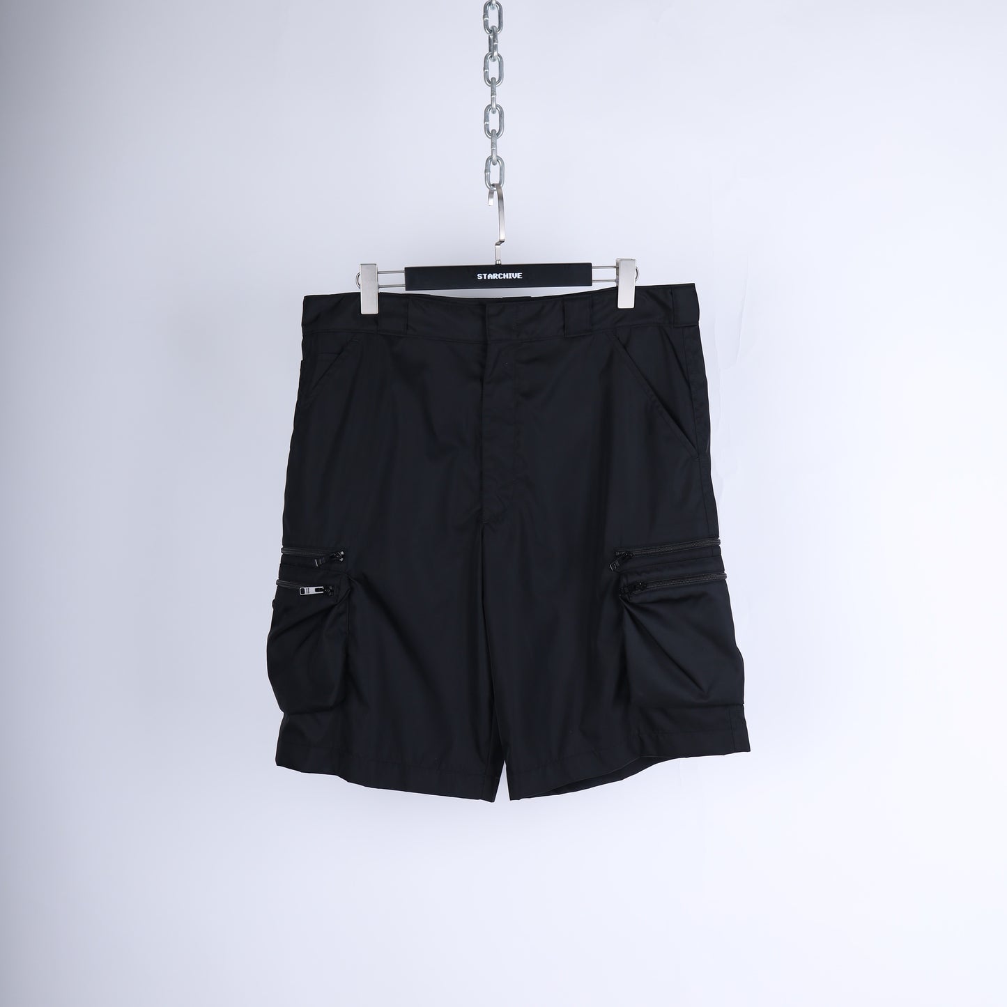 PRADA NYLON CARGO SHORTS