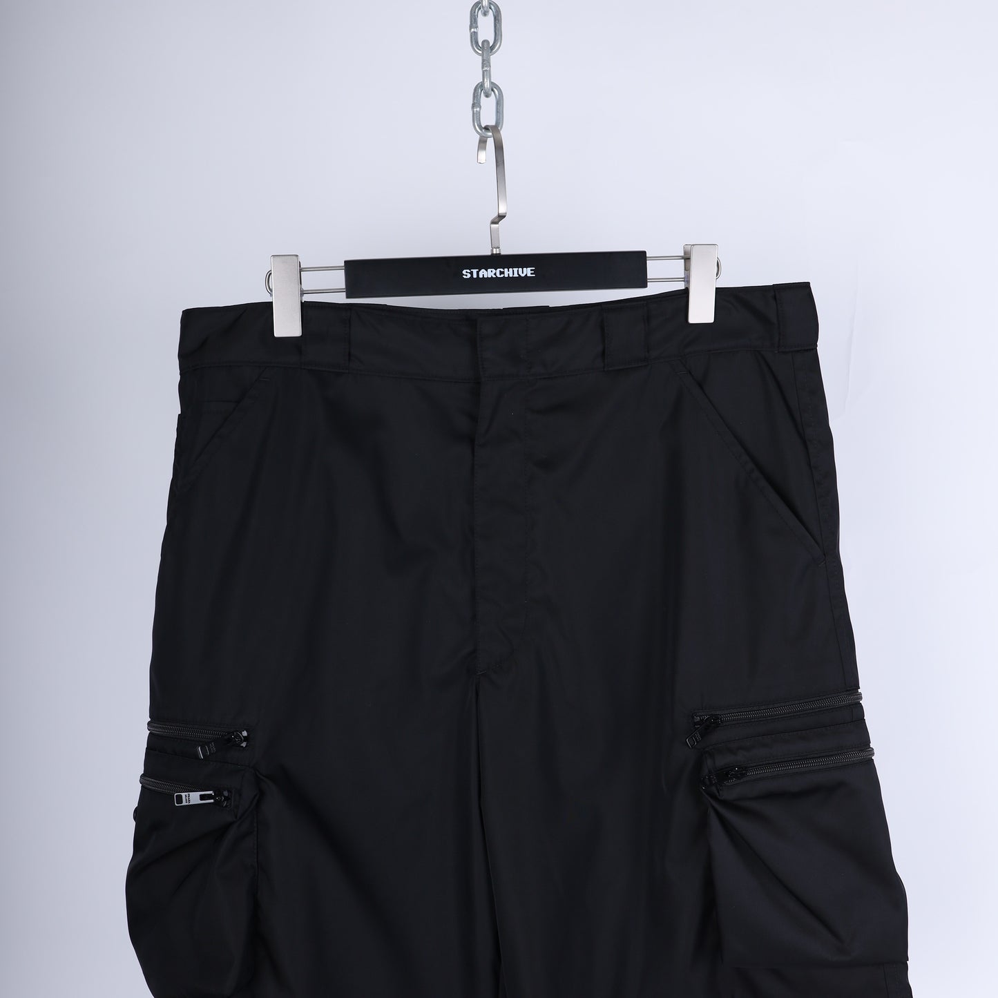 PRADA NYLON CARGO SHORTS