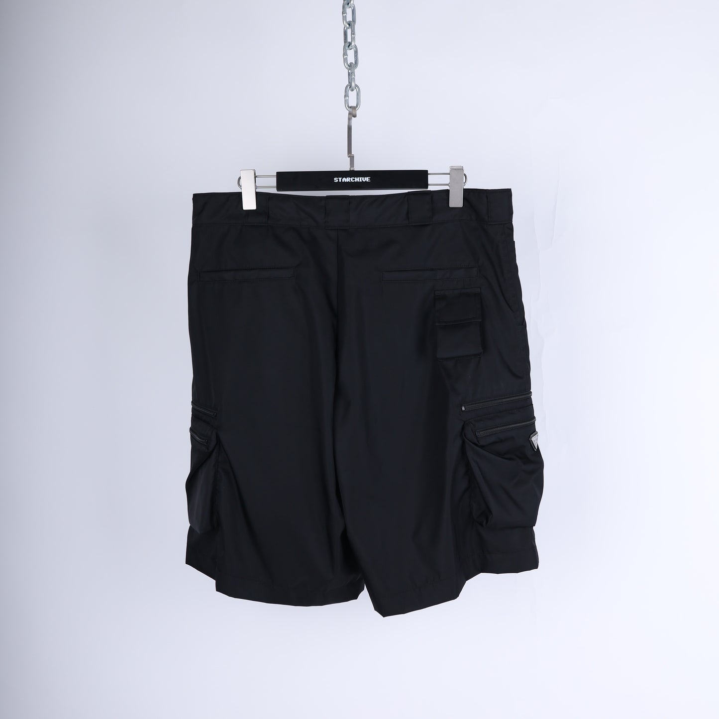 PRADA NYLON CARGO SHORTS