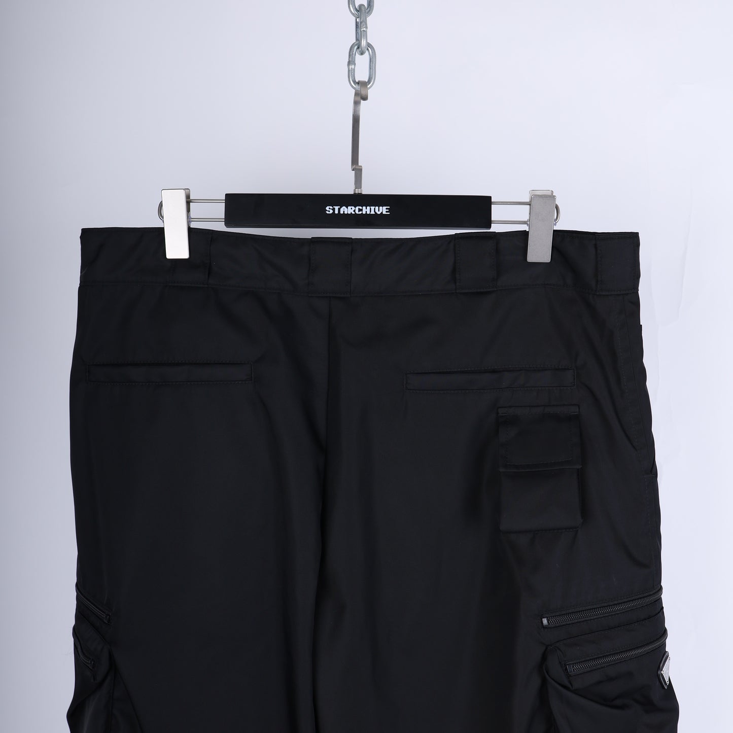 PRADA NYLON CARGO SHORTS