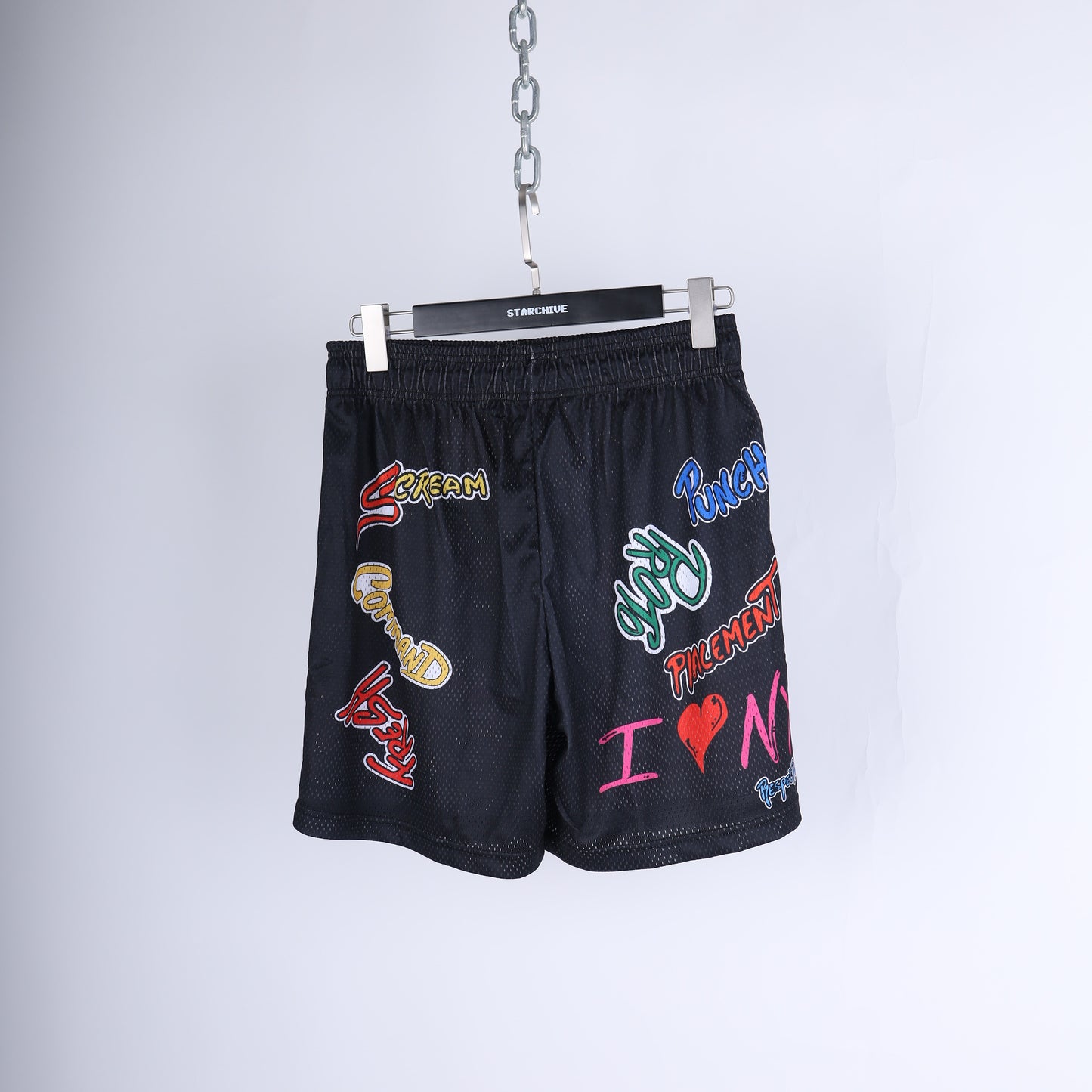 MATTY BOY ERIC EMANUEL Handstyle Shorts SZ L