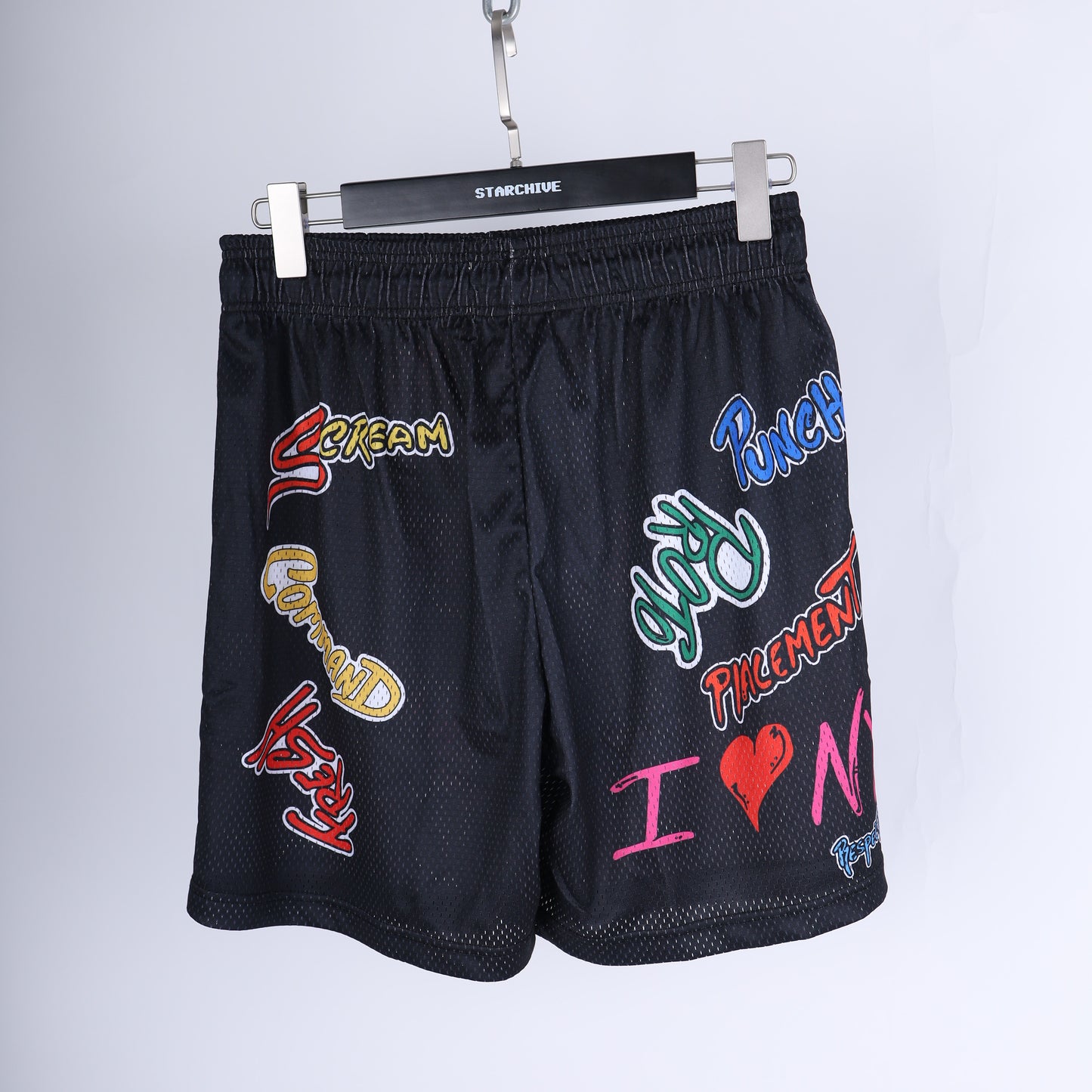 MATTY BOY ERIC EMANUEL Handstyle Shorts SZ L