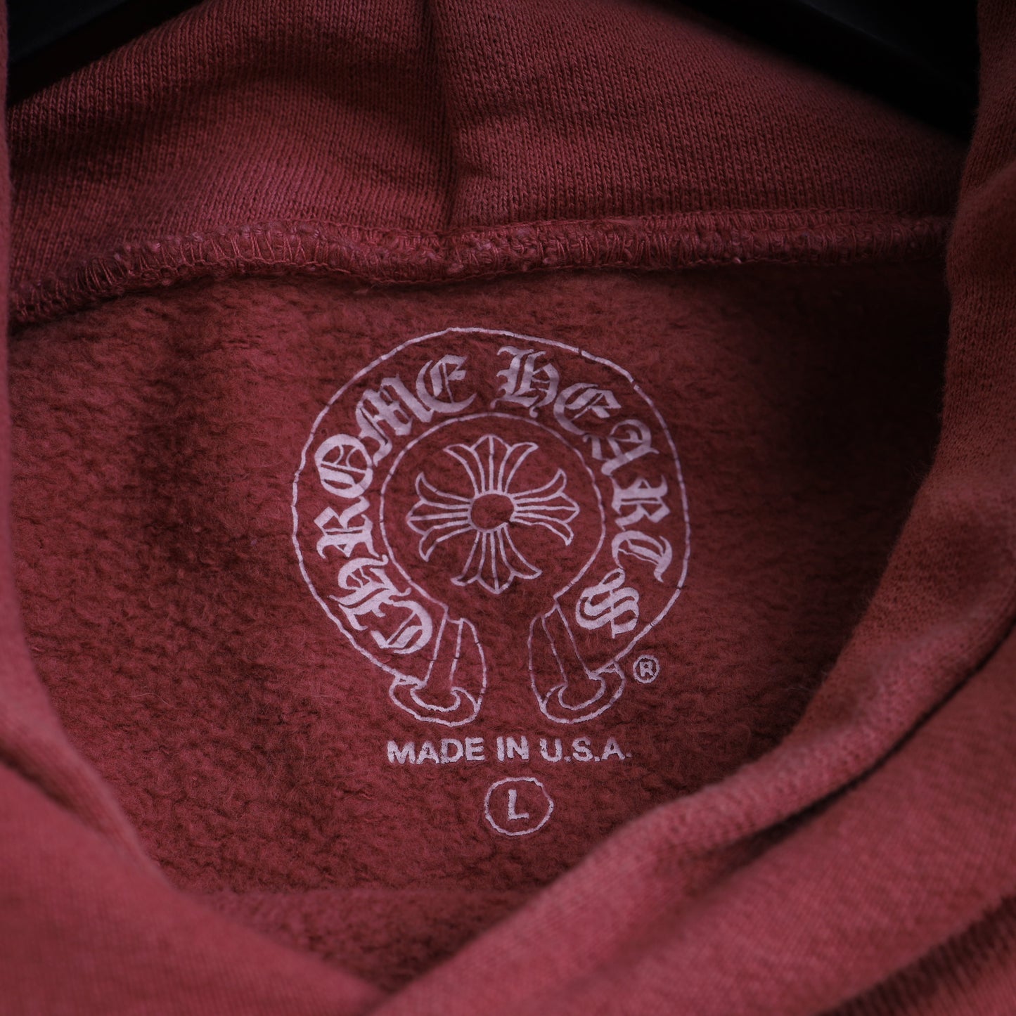 Chrome Hearts Red CLB Friends and Family Exclusive Hoodie