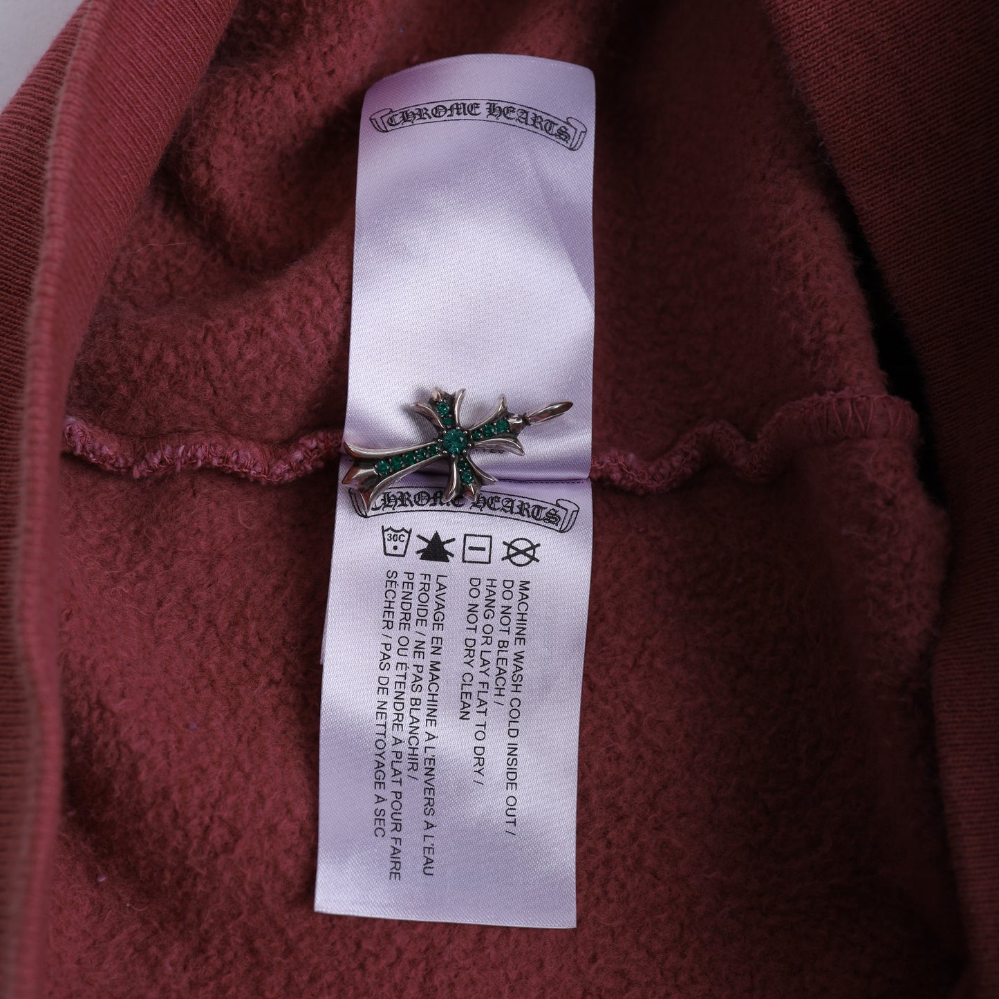 Chrome Hearts Red CLB Friends and Family Exclusive Hoodie