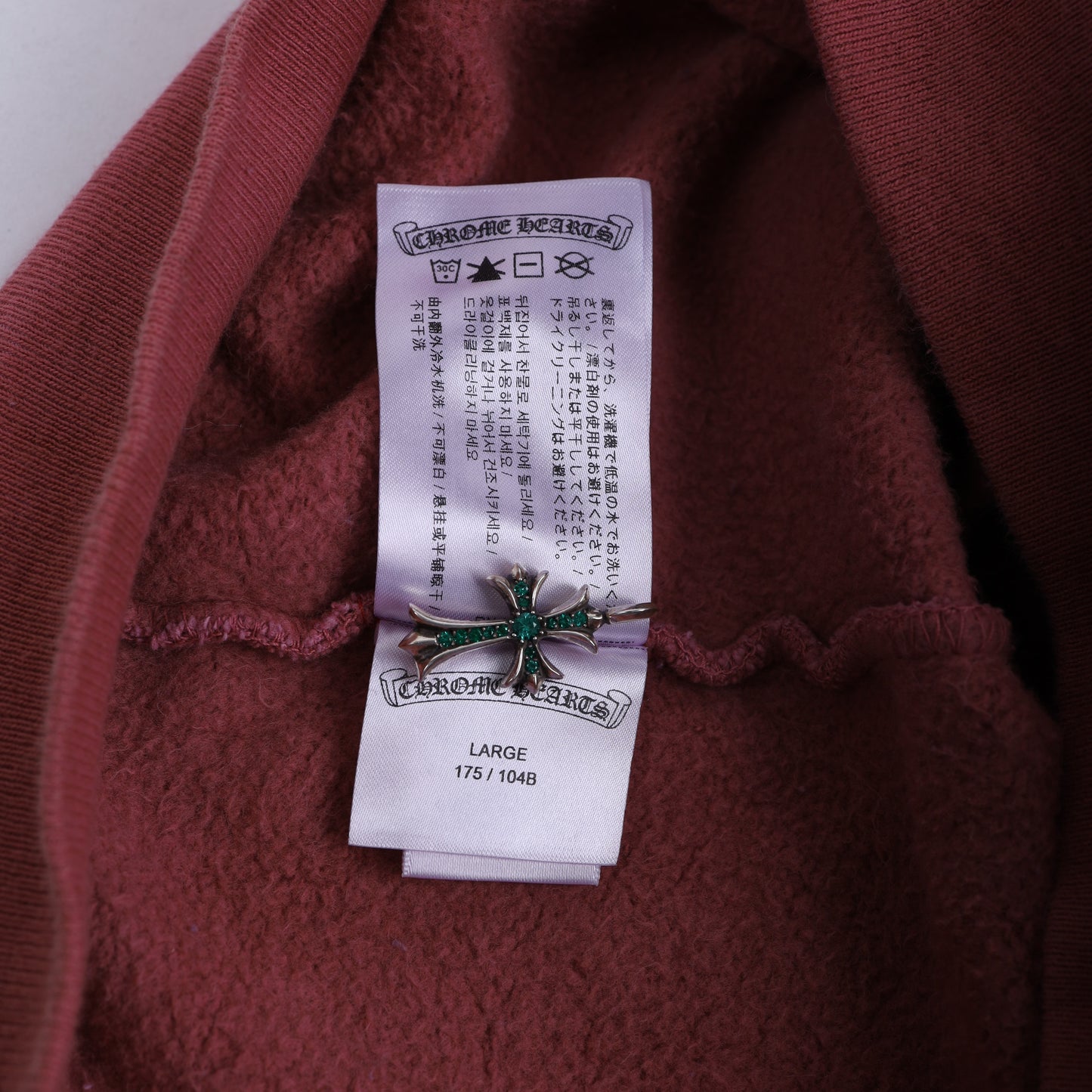 Chrome Hearts Red CLB Friends and Family Exclusive Hoodie