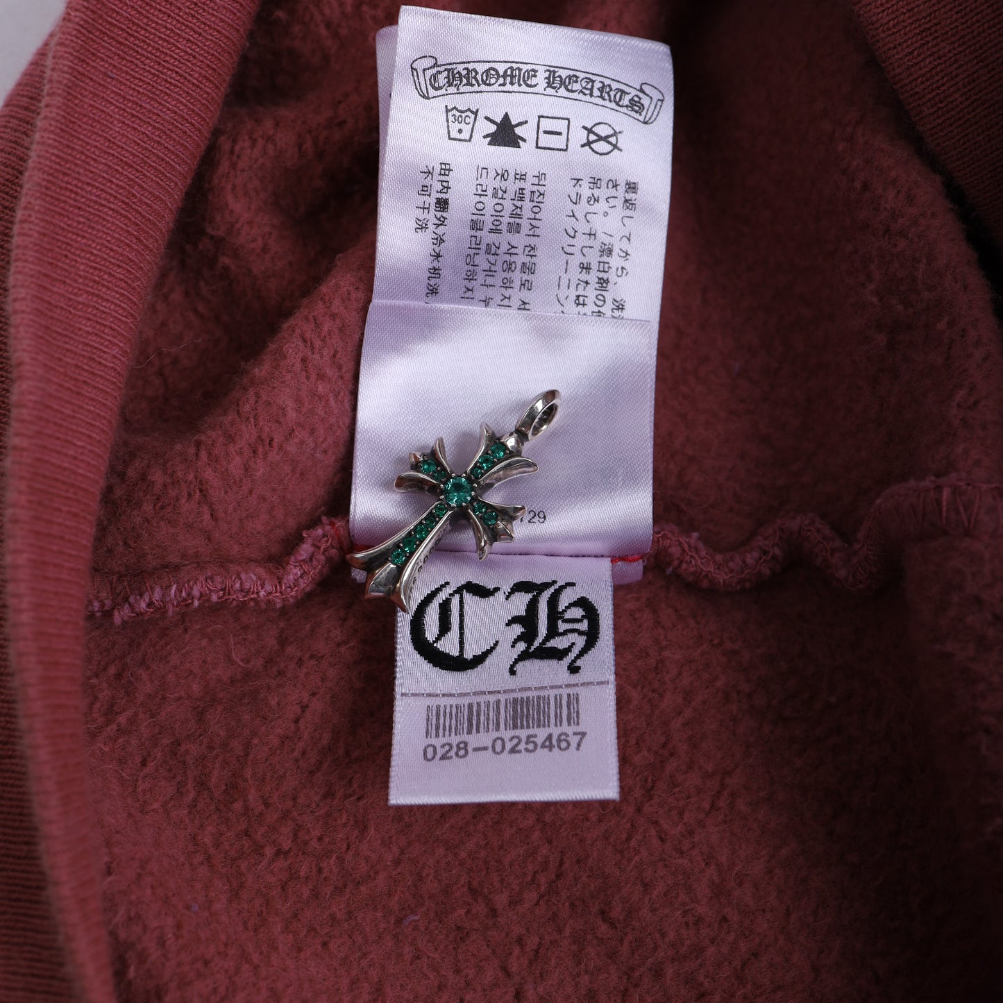 Chrome Hearts Red CLB Friends and Family Exclusive Hoodie