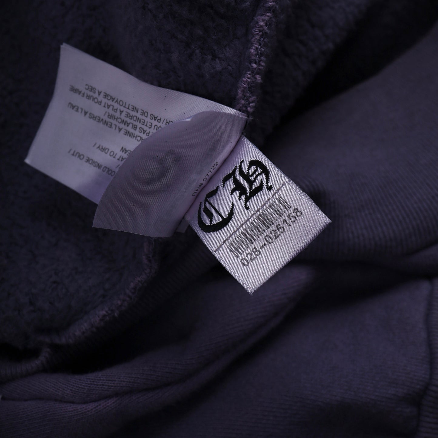 Chrome Hearts Blue CLB Friends and Family Exclusive Hoodie