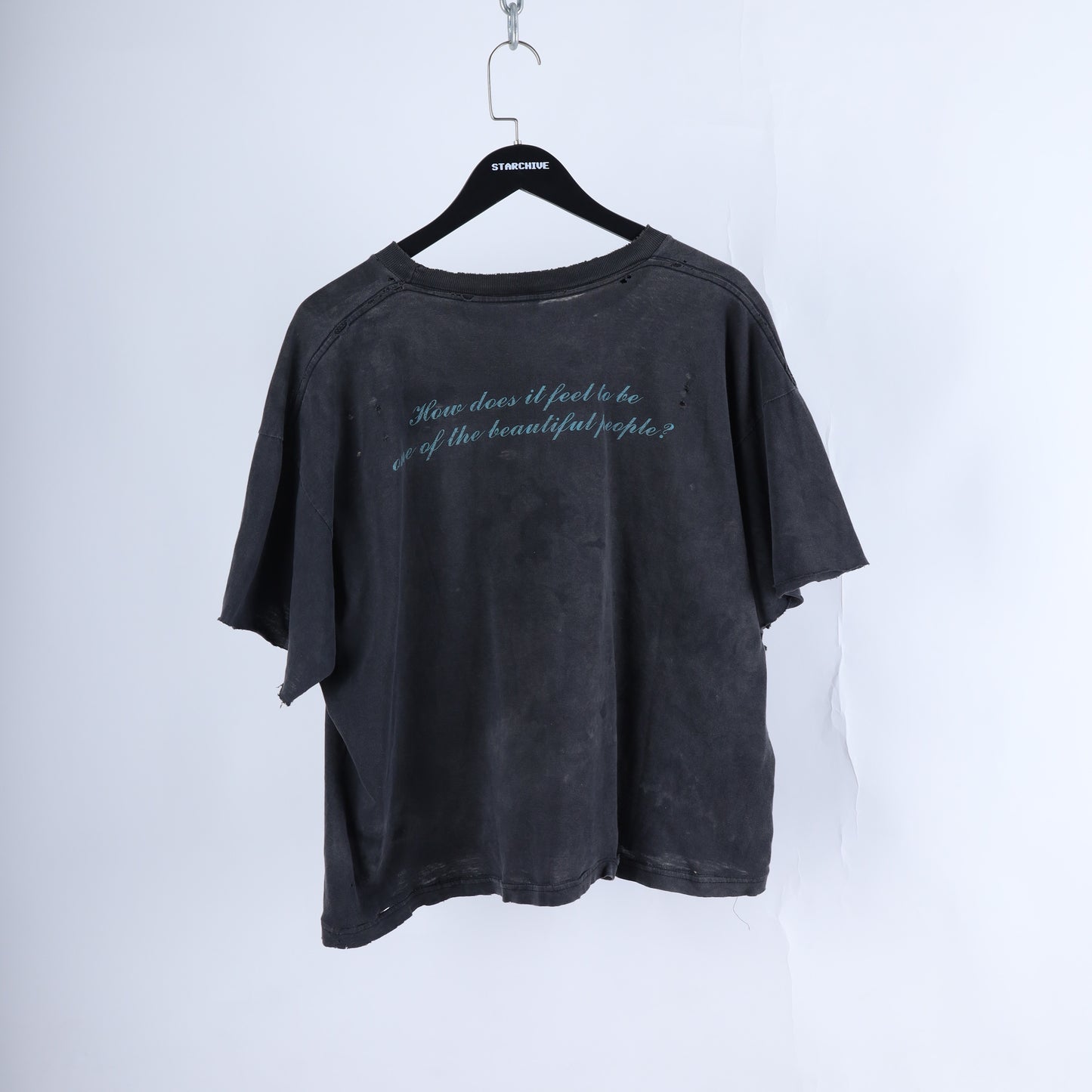 MARILYN MANSON BEAUTIFUL PEOPLE THRASHED FADED T-SHIRT