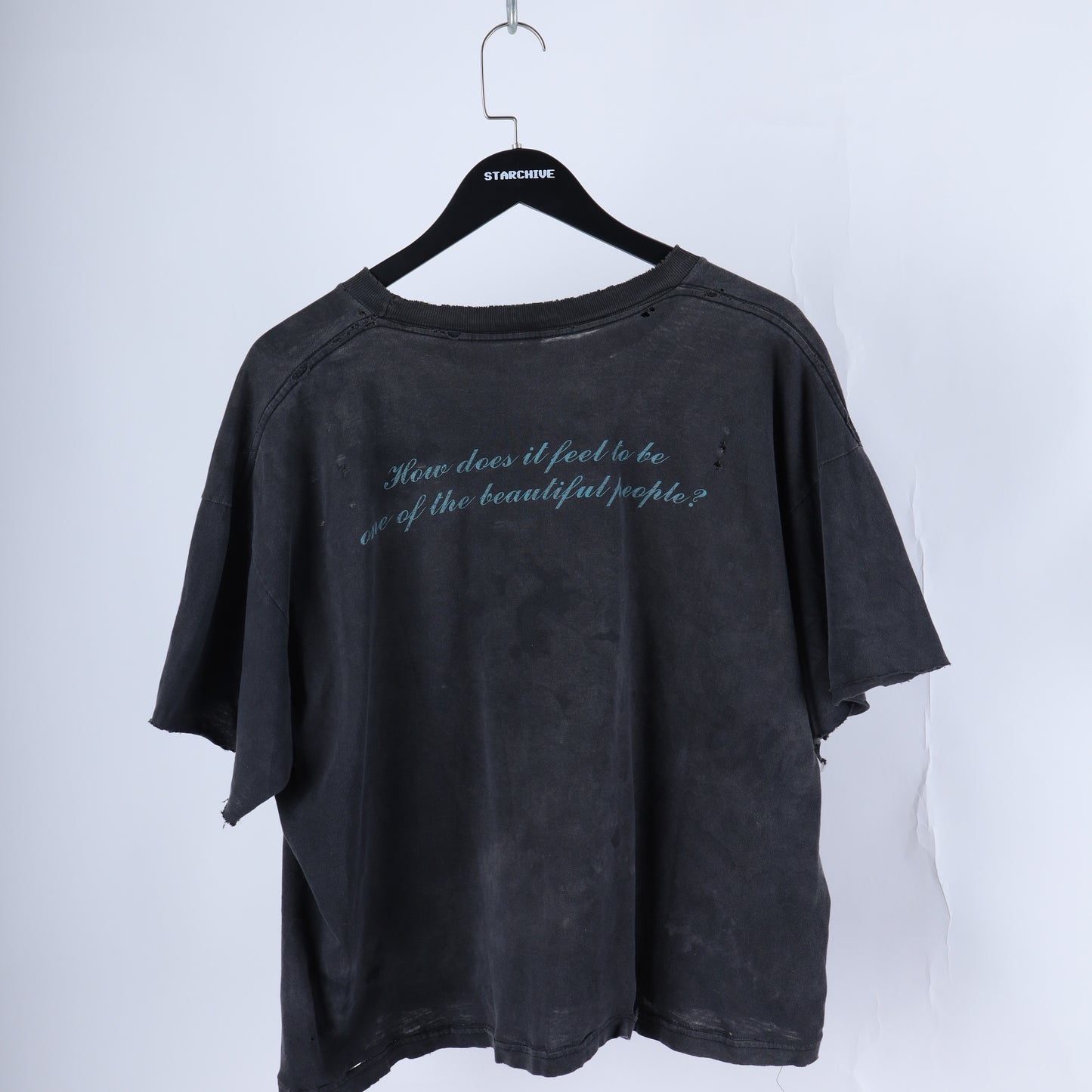 MARILYN MANSON BEAUTIFUL PEOPLE THRASHED FADED T-SHIRT