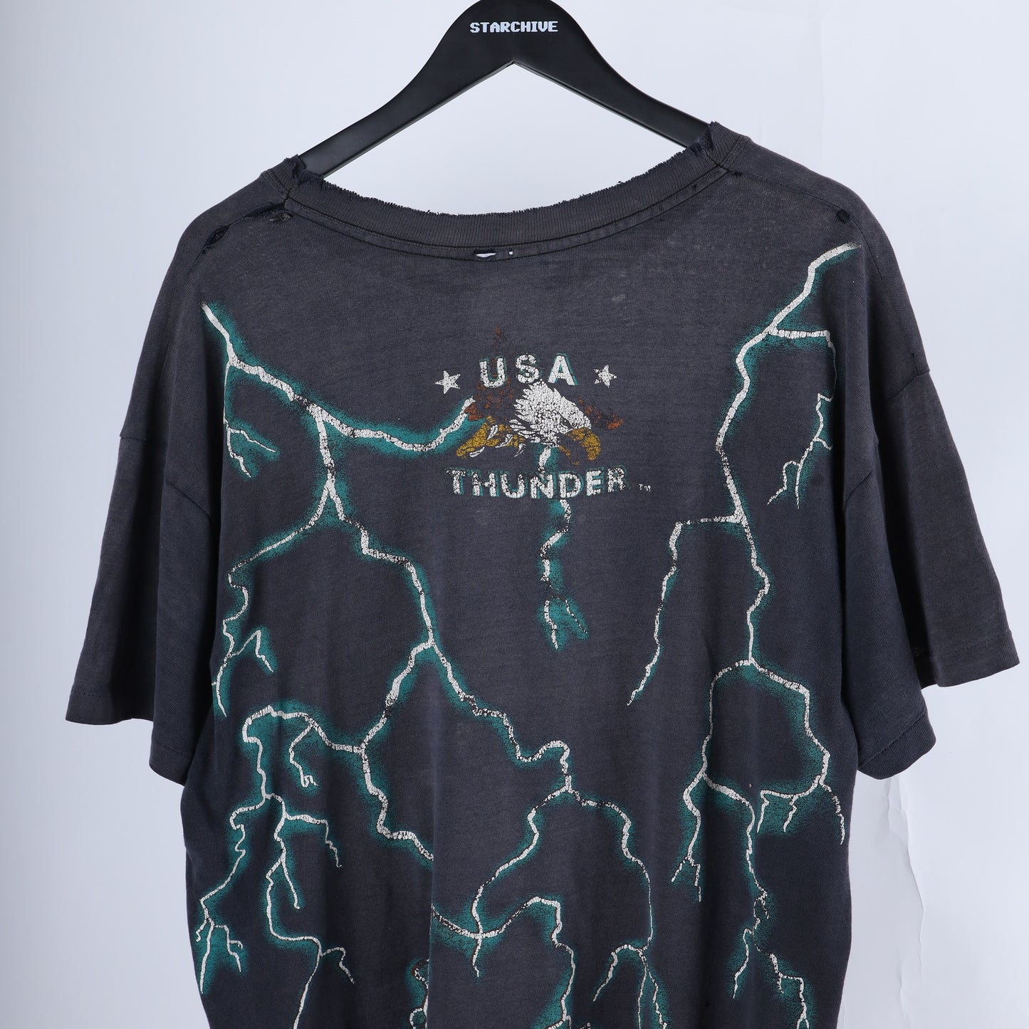 VINTAGE FADED USA THUNDER DRAGON T-SHIRT