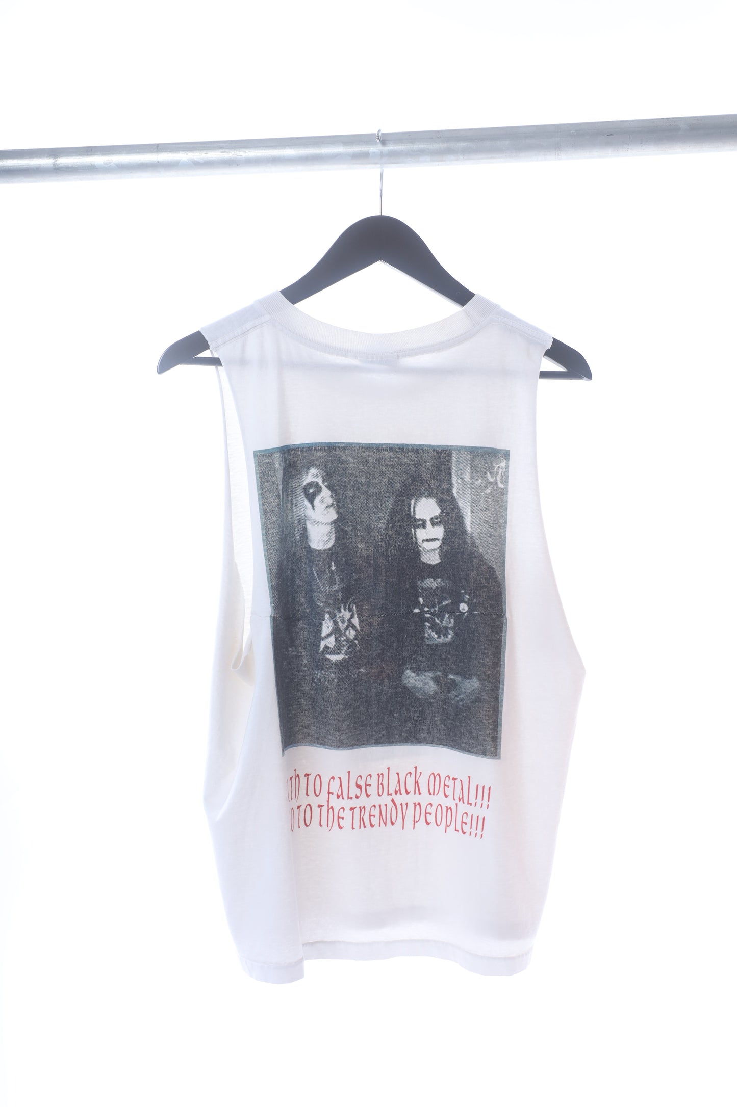 MAYHEM CUT OFF BLACK METAL TANK TOP