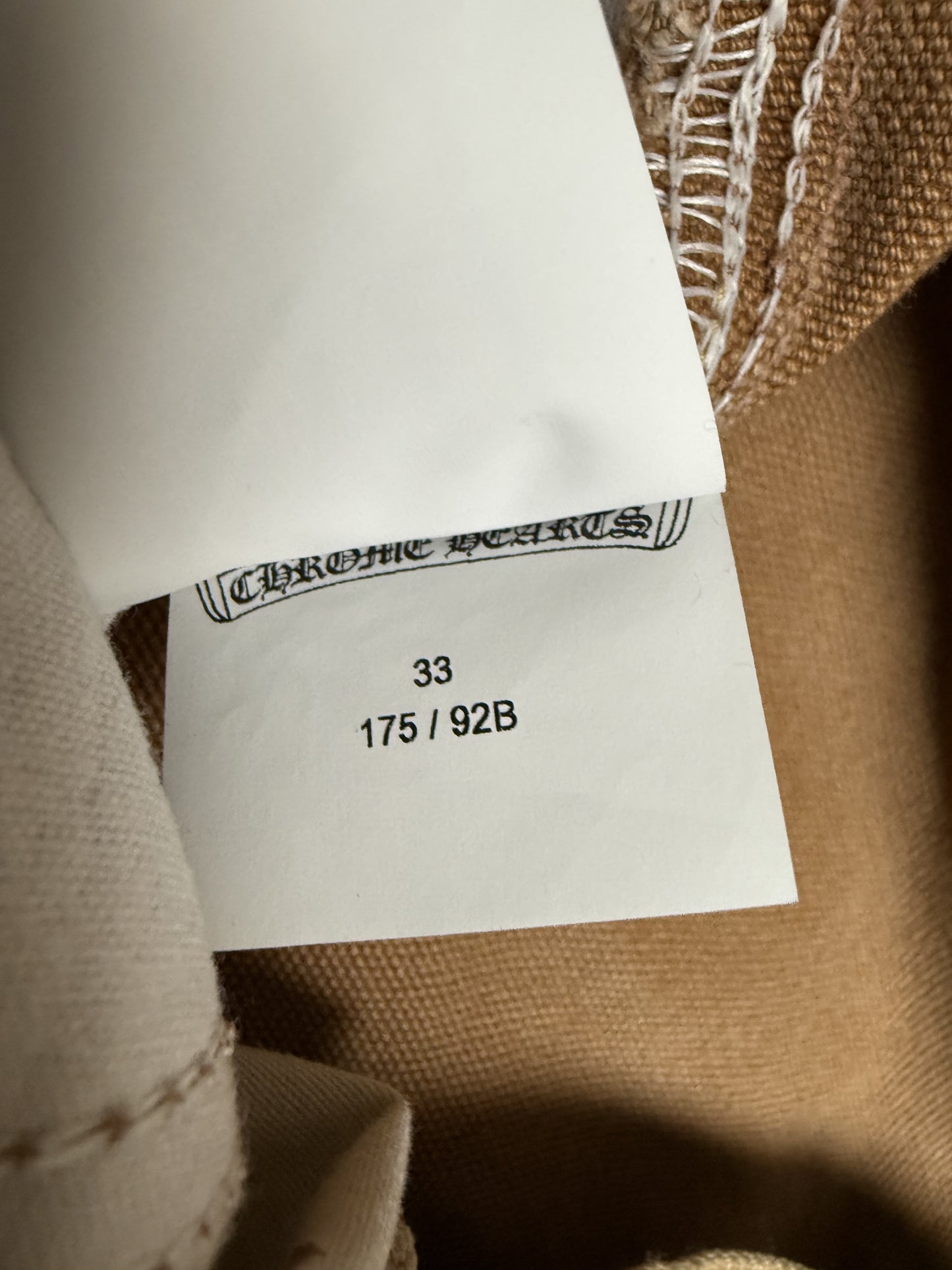 CHROME HEARTS SEX RECORDS X GALLERY DEPT FLARED CARPENTER PANTS