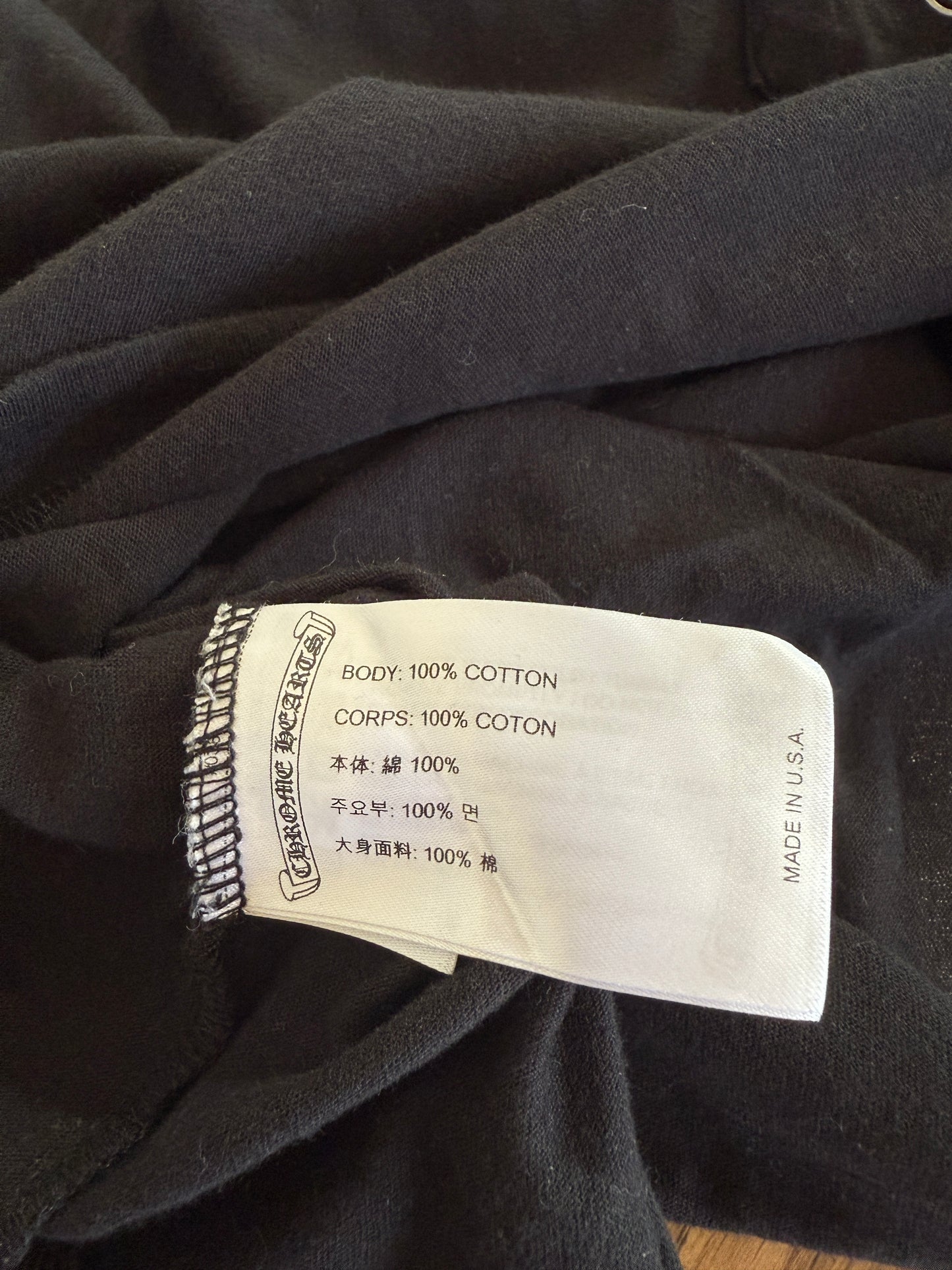 Chrome Hearts STAFF Tee W Silver