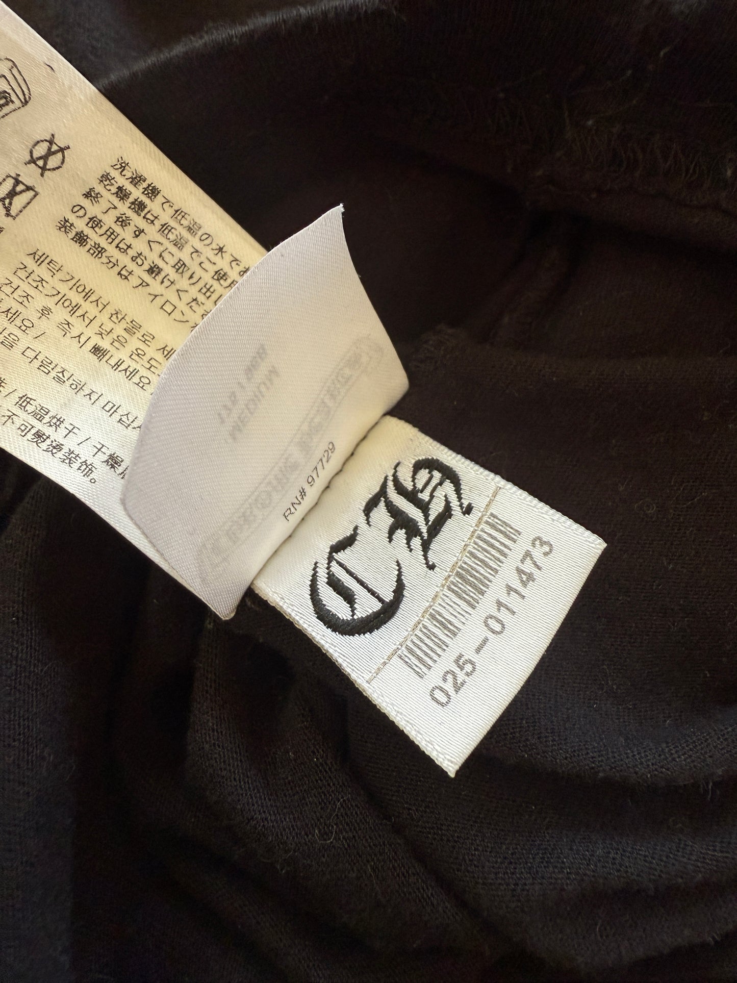 Chrome Hearts STAFF Tee W Blue