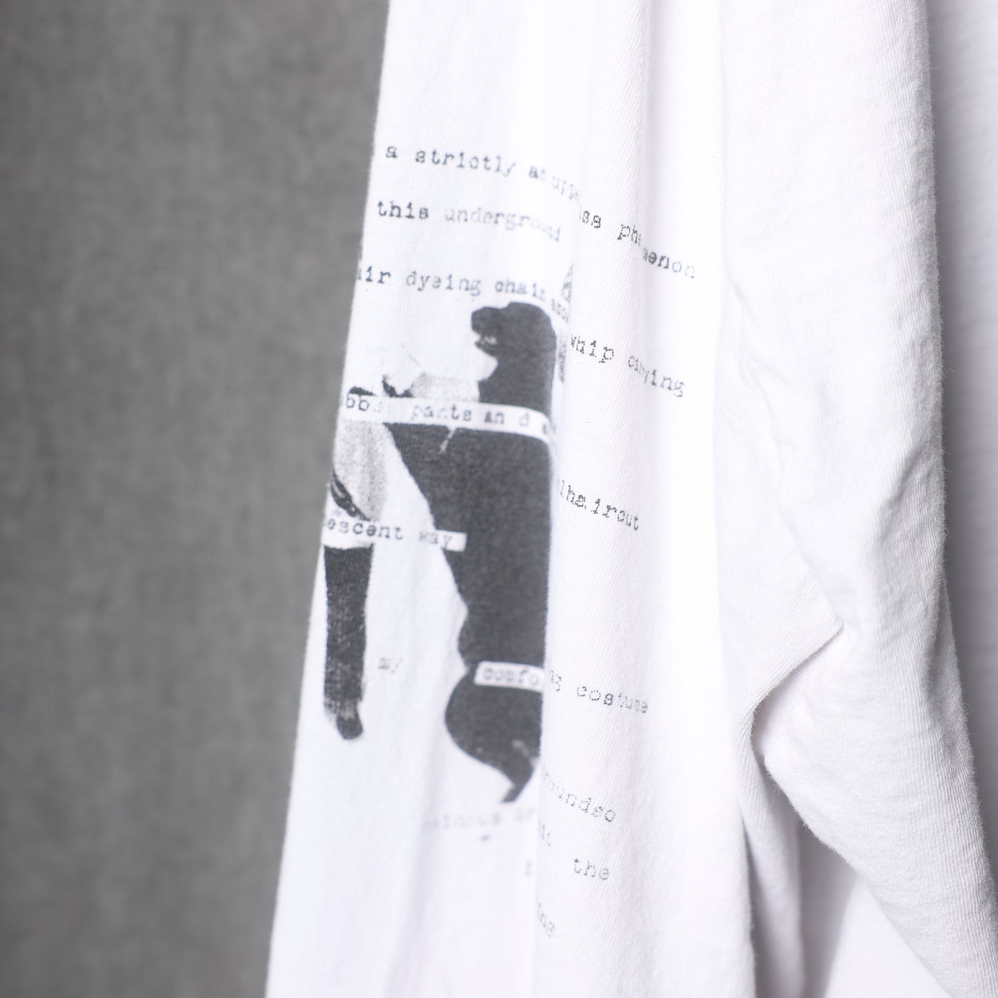 ERD WHITE 'MY UNDERGROUND TRICYCLE' LONGSLEEVE